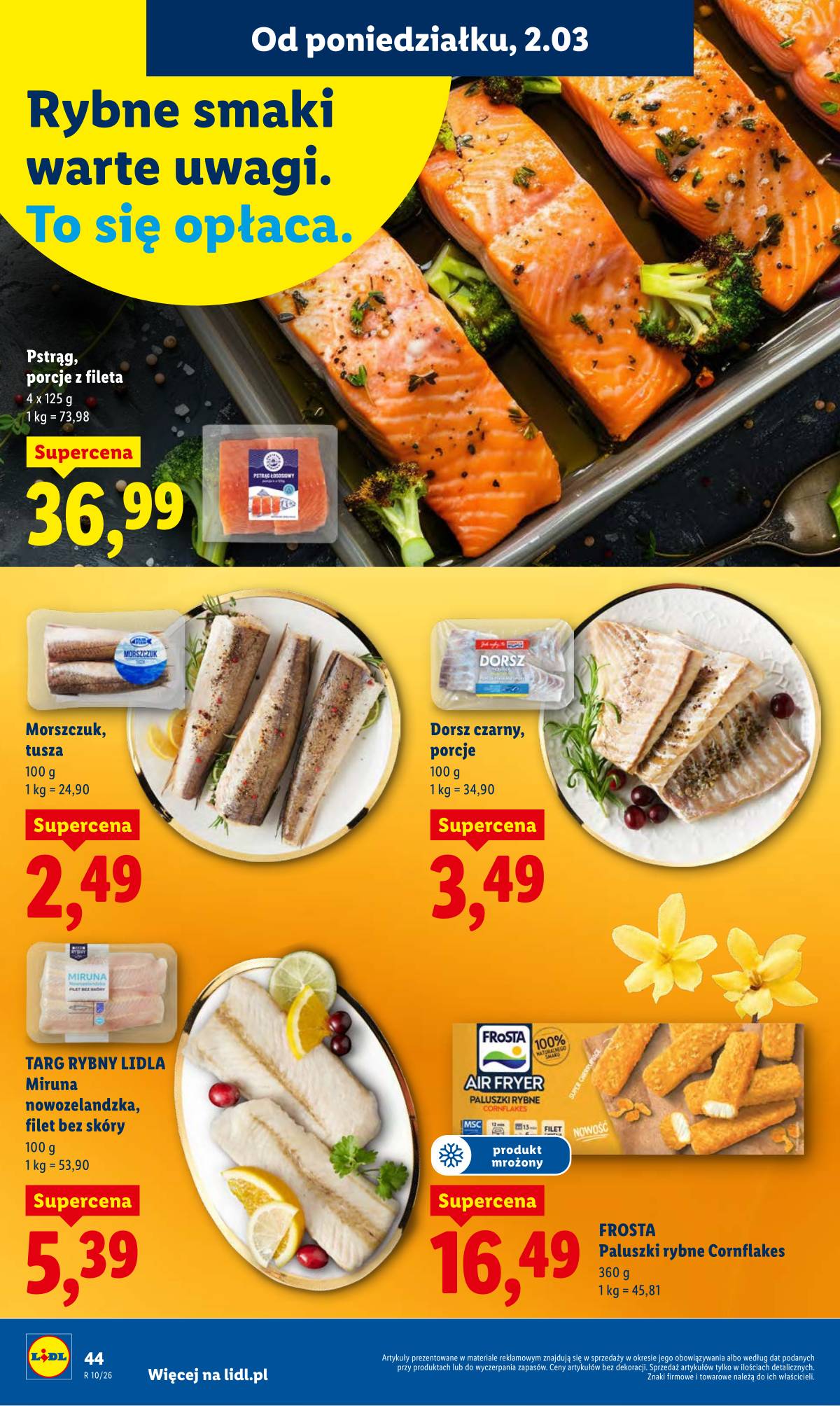 Lidl Lenkija - Oferta ważna od 2.03 do 4.03 44 puslapis