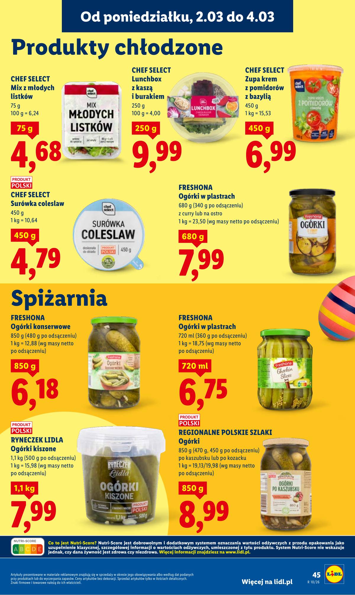 Lidl Lenkija - Oferta ważna od 2.03 do 4.03 45 puslapis