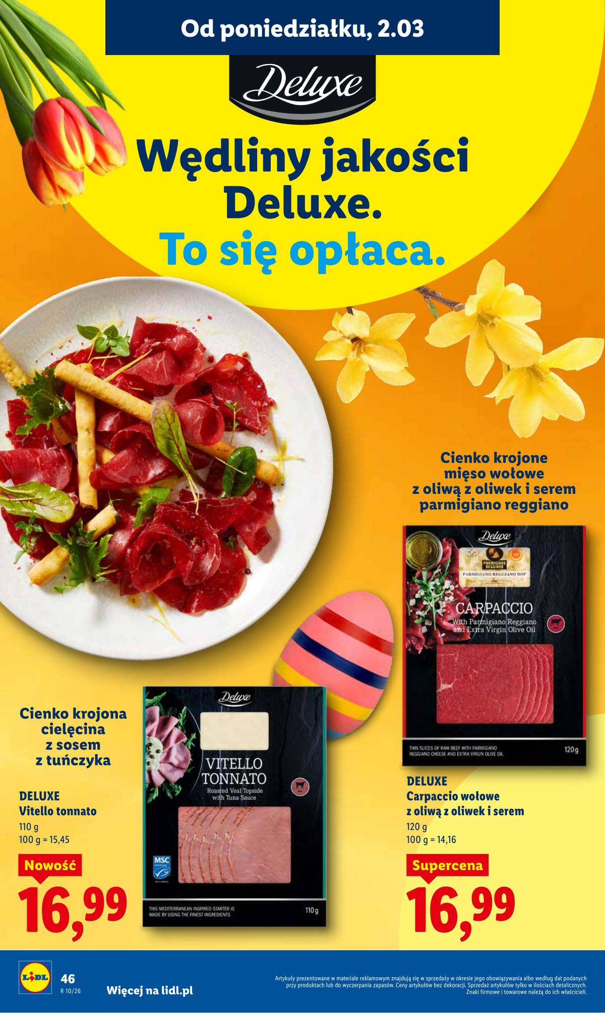Lidl Lenkija - Oferta ważna od 2.03 do 4.03 46 puslapis