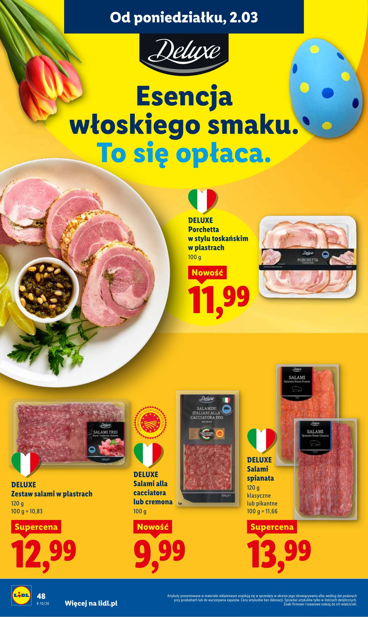 Lidl Lenkija - Oferta ważna od 2.03 do 4.03 48 puslapis