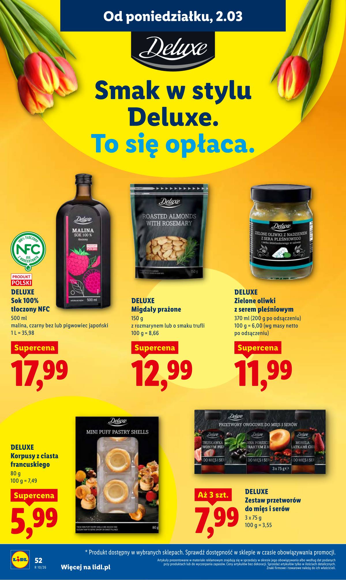 Lidl Lenkija - Oferta ważna od 2.03 do 4.03 52 puslapis