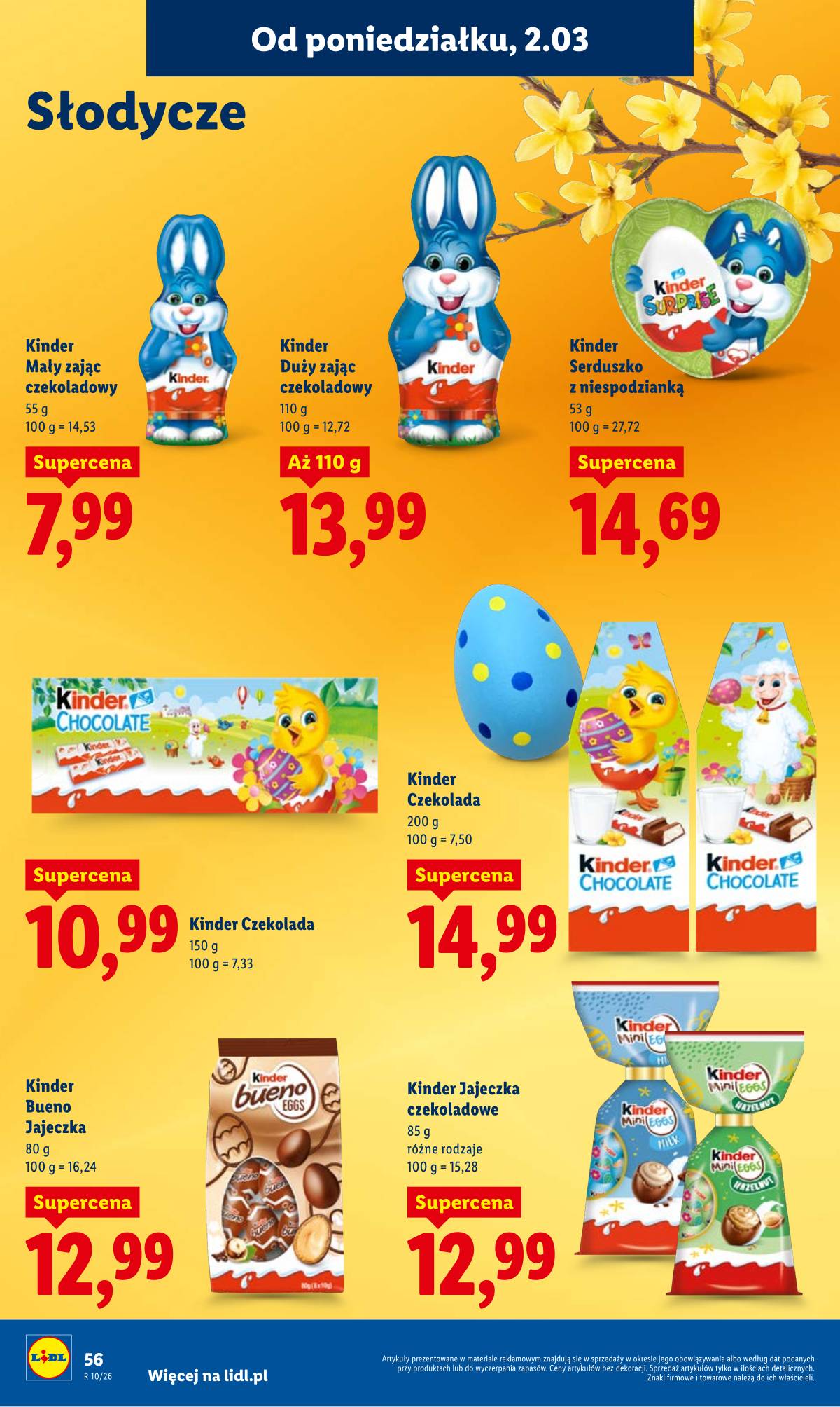 Lidl Lenkija - Oferta ważna od 2.03 do 4.03 56 puslapis