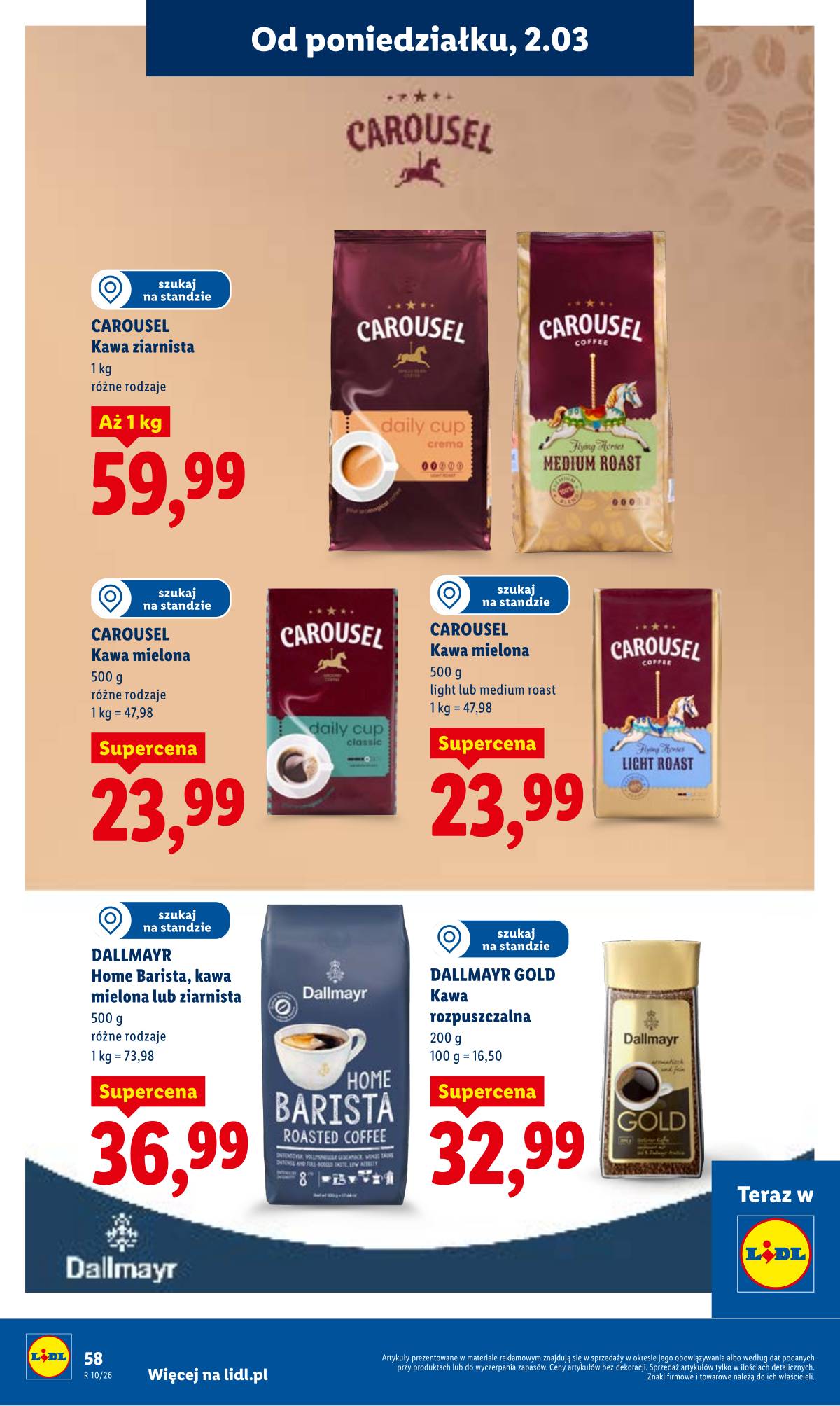 Lidl Lenkija - Oferta ważna od 2.03 do 4.03 58 puslapis