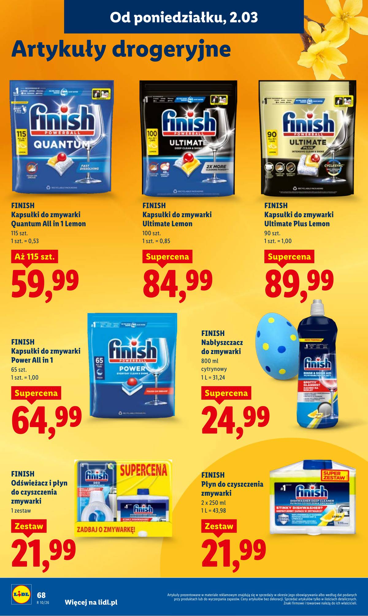 Lidl Lenkija - Oferta ważna od 2.03 do 4.03 68 puslapis