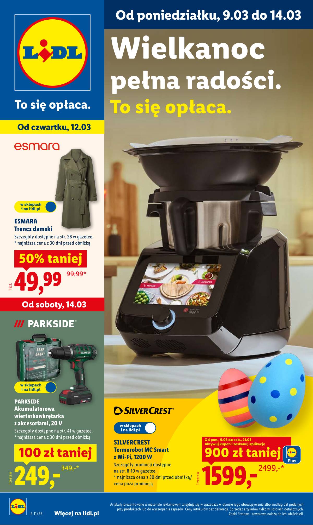Lidl Lenkija - Oferta ważna od 9.03 1 puslapis