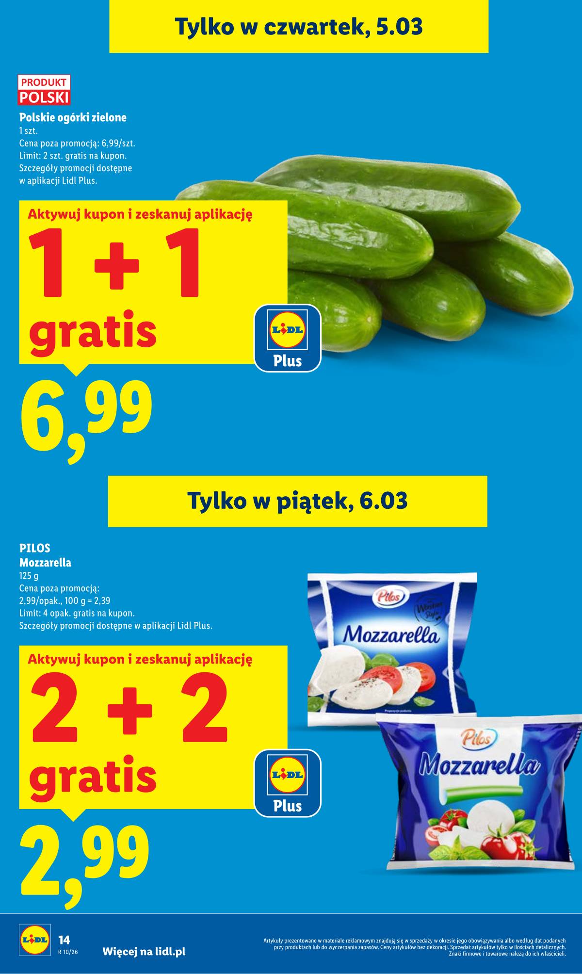 Lidl Lenkija - OFERTA WAŻNA OD 5.03 DO 7.03 14 puslapis