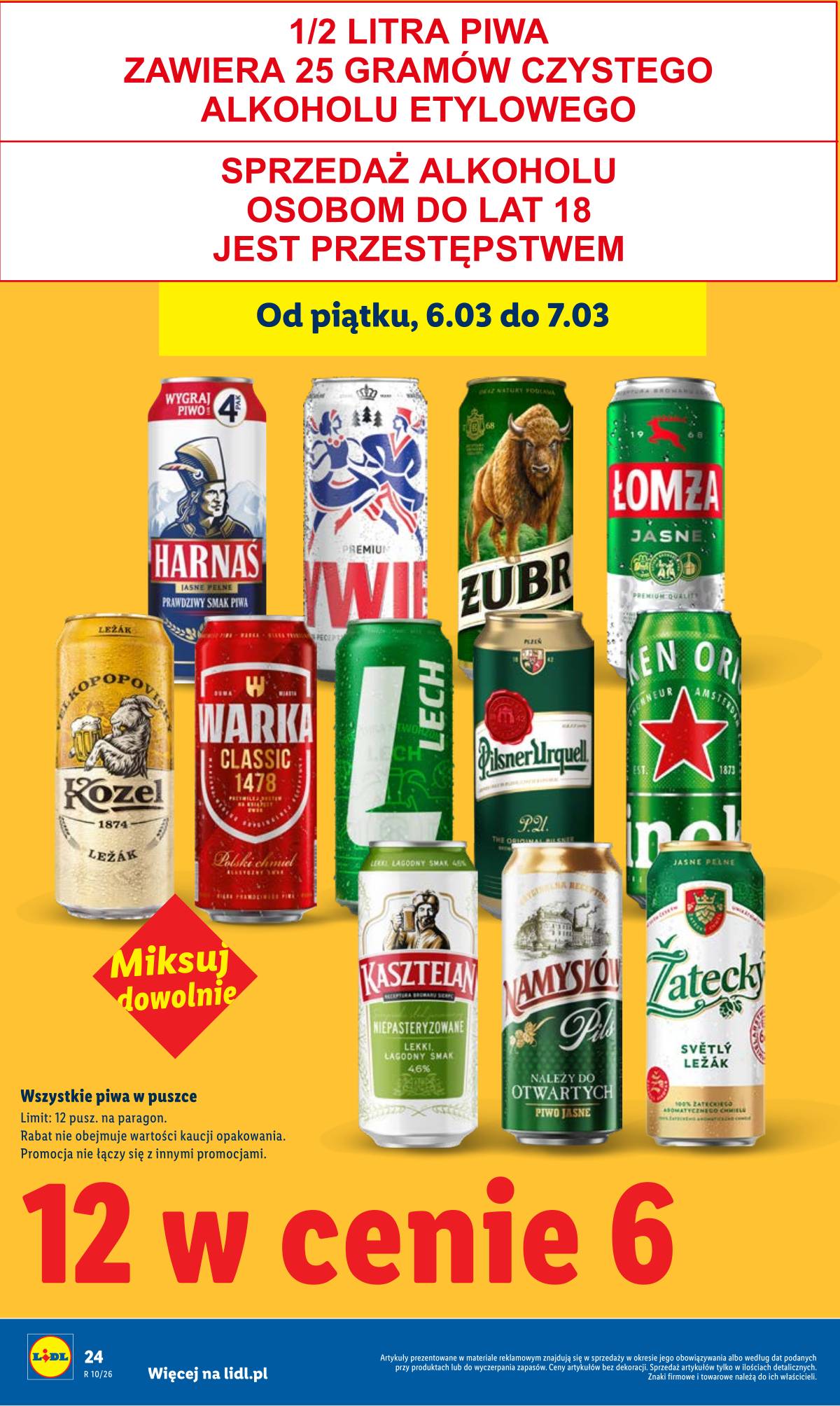 Lidl Lenkija - OFERTA WAŻNA OD 5.03 DO 7.03 24 puslapis