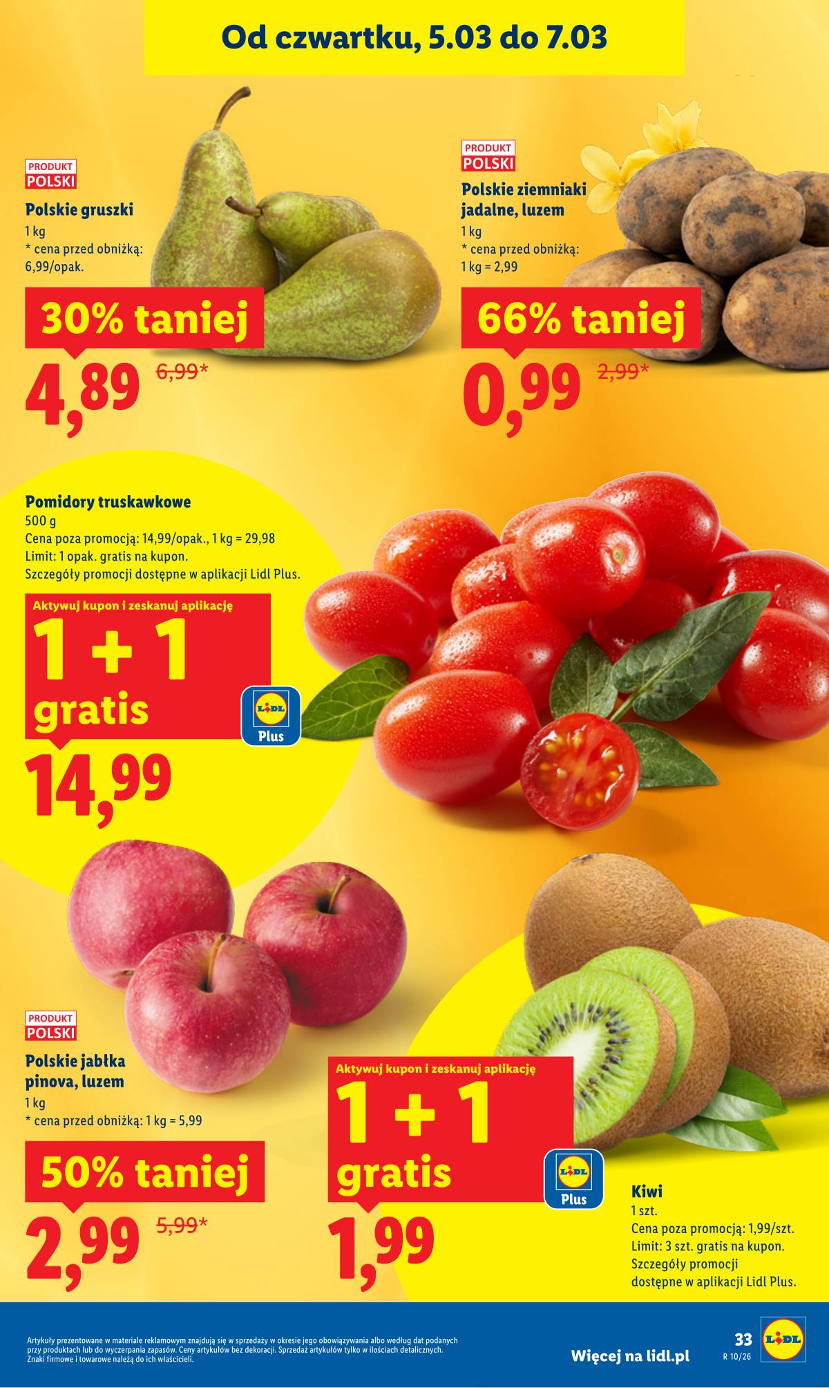 Lidl Lenkija - OFERTA WAŻNA OD 5.03 DO 7.03 35 puslapis