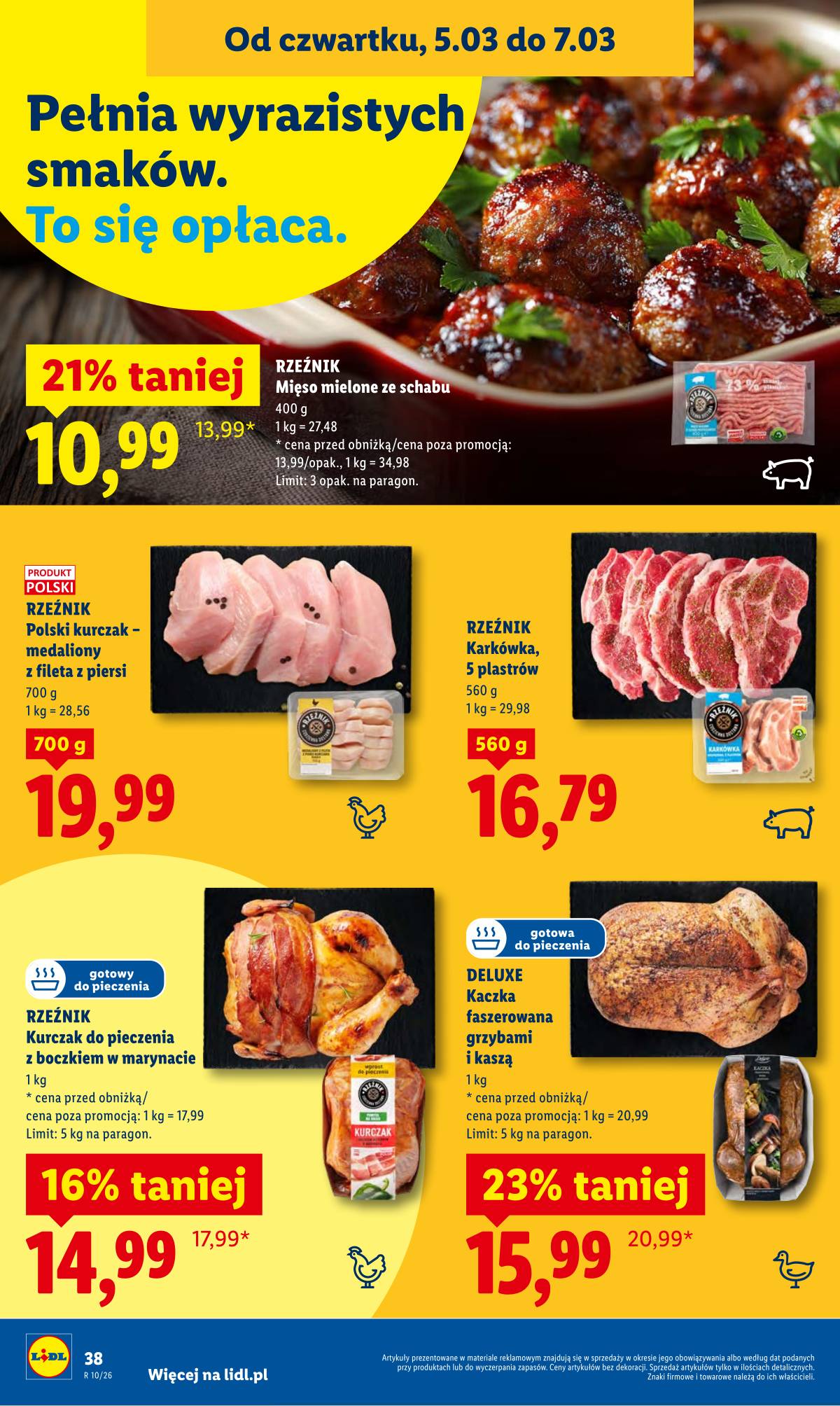 Lidl Lenkija - OFERTA WAŻNA OD 5.03 DO 7.03 40 puslapis
