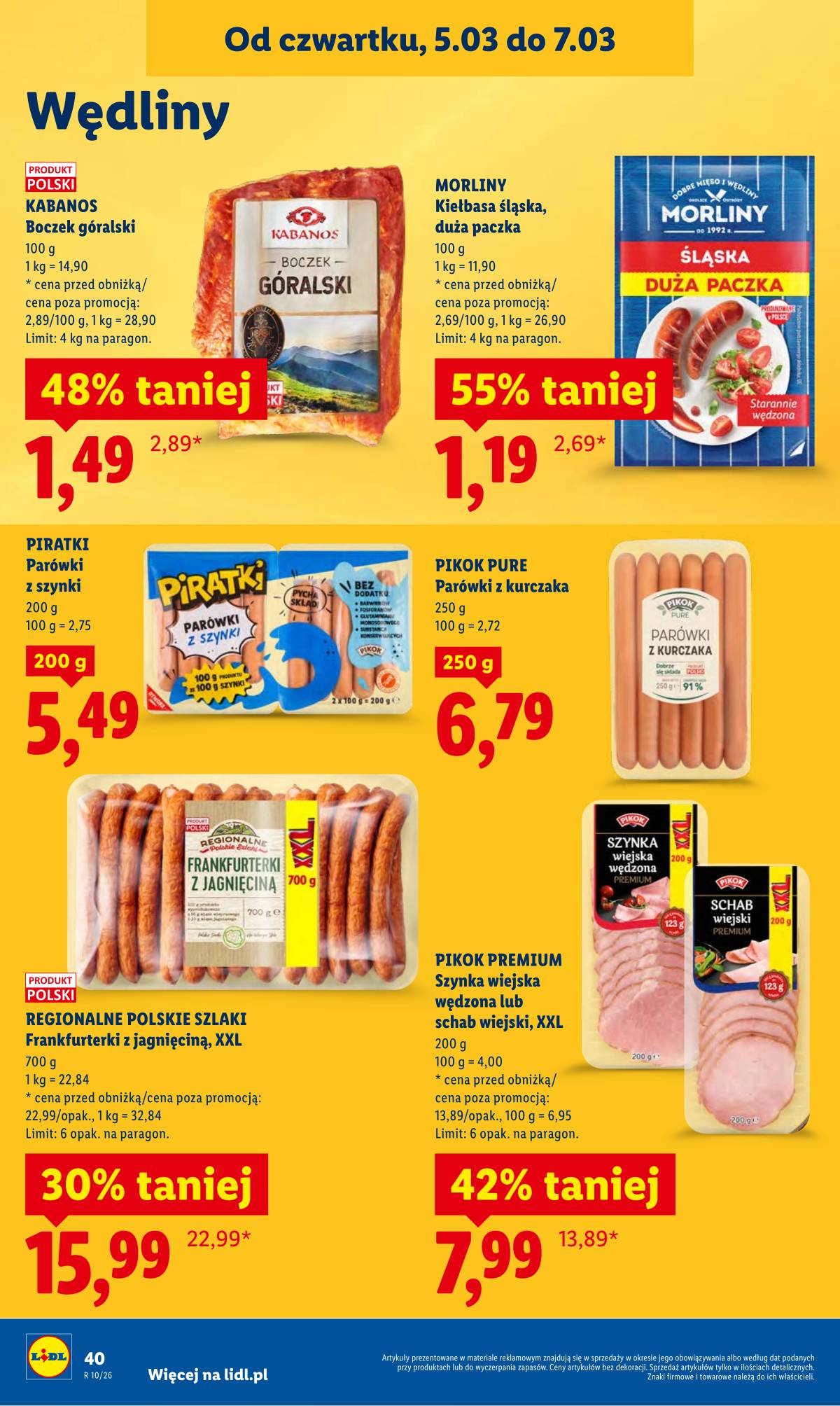 Lidl Lenkija - OFERTA WAŻNA OD 5.03 DO 7.03 42 puslapis