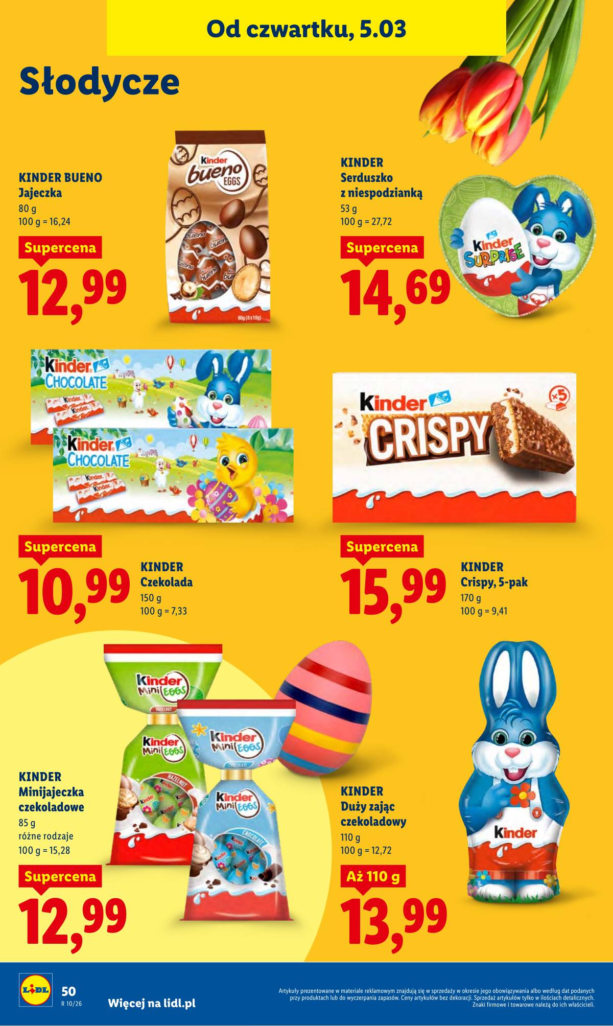 Lidl Lenkija - OFERTA WAŻNA OD 5.03 DO 7.03 52 puslapis