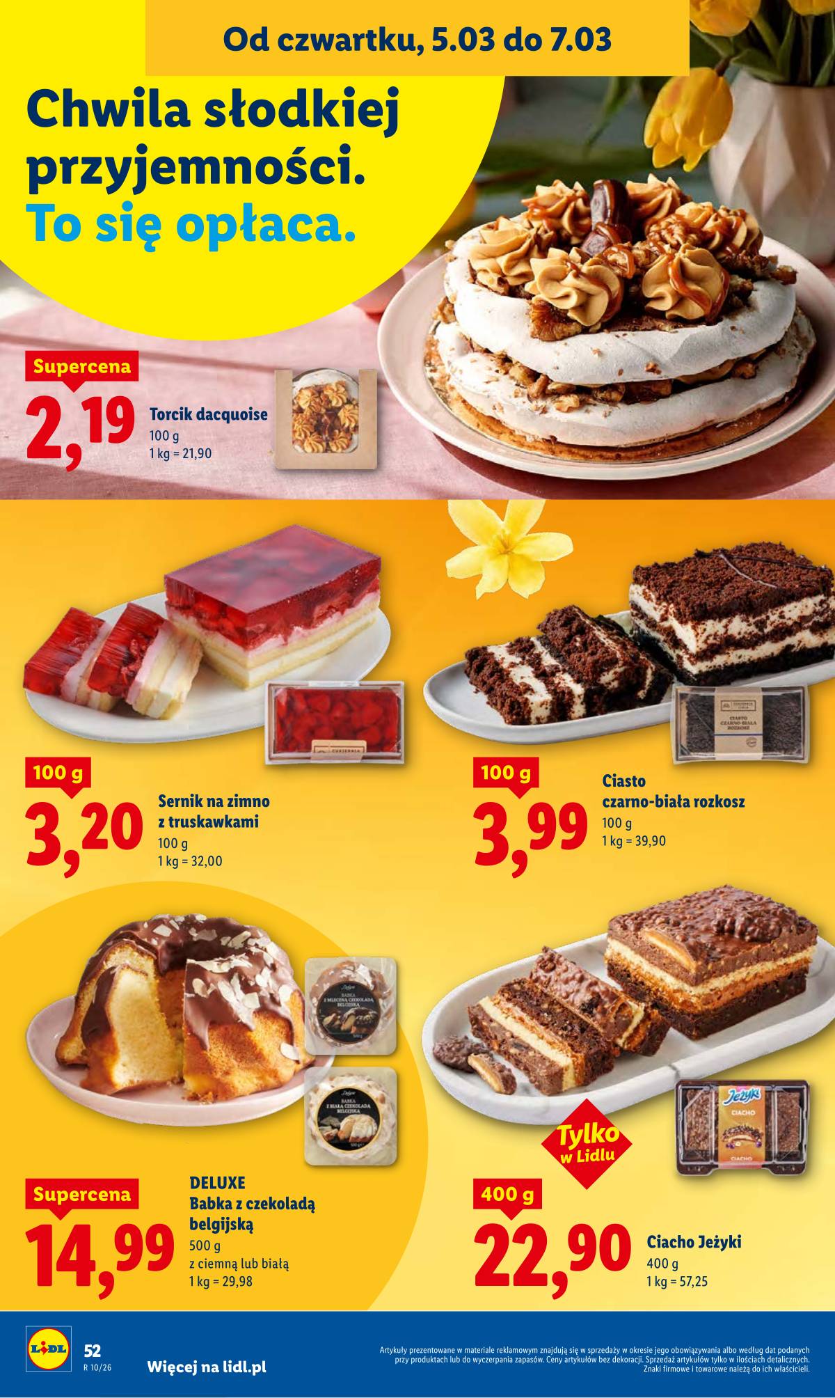 Lidl Lenkija - OFERTA WAŻNA OD 5.03 DO 7.03 54 puslapis