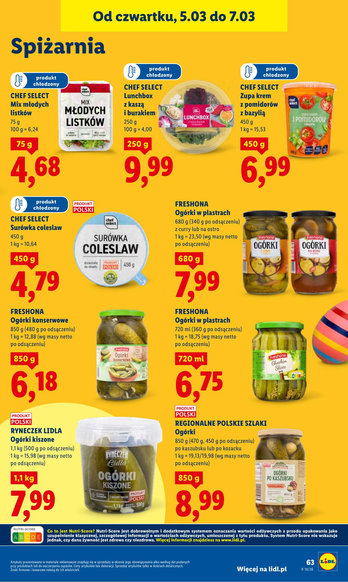 Lidl Lenkija - OFERTA WAŻNA OD 5.03 DO 7.03 65 puslapis