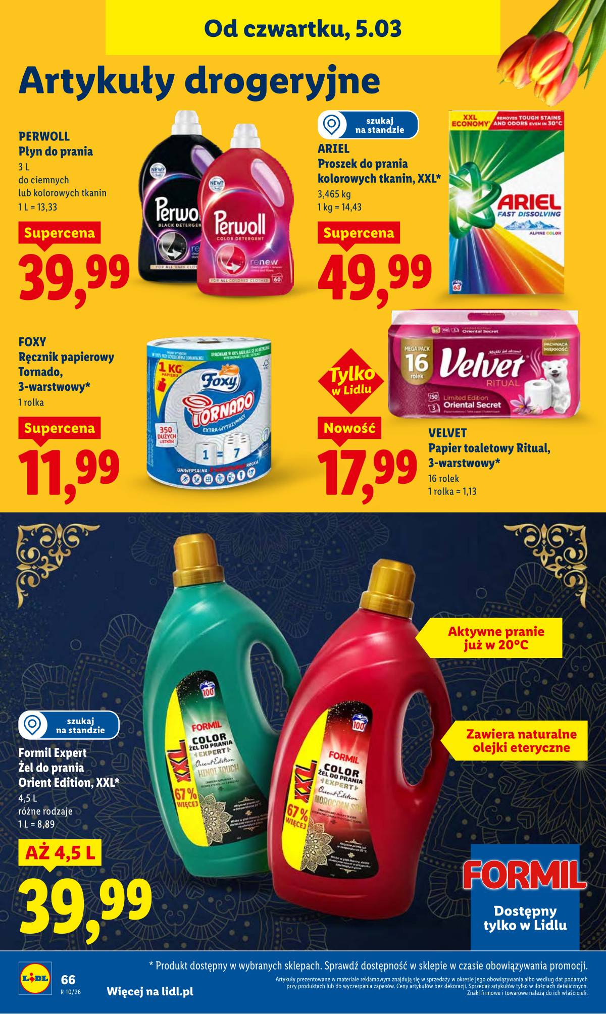 Lidl Lenkija - OFERTA WAŻNA OD 5.03 DO 7.03 68 puslapis