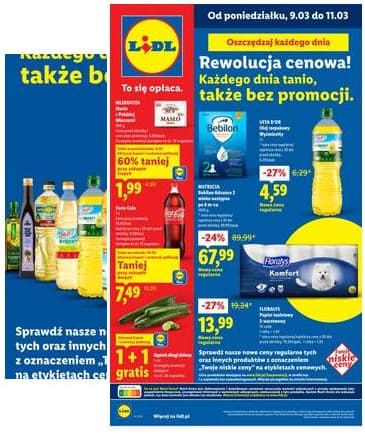 Lidl Lenkija - Oferta ważna od 9.03 do 11.03 2026-03-09 – 2026-03-11