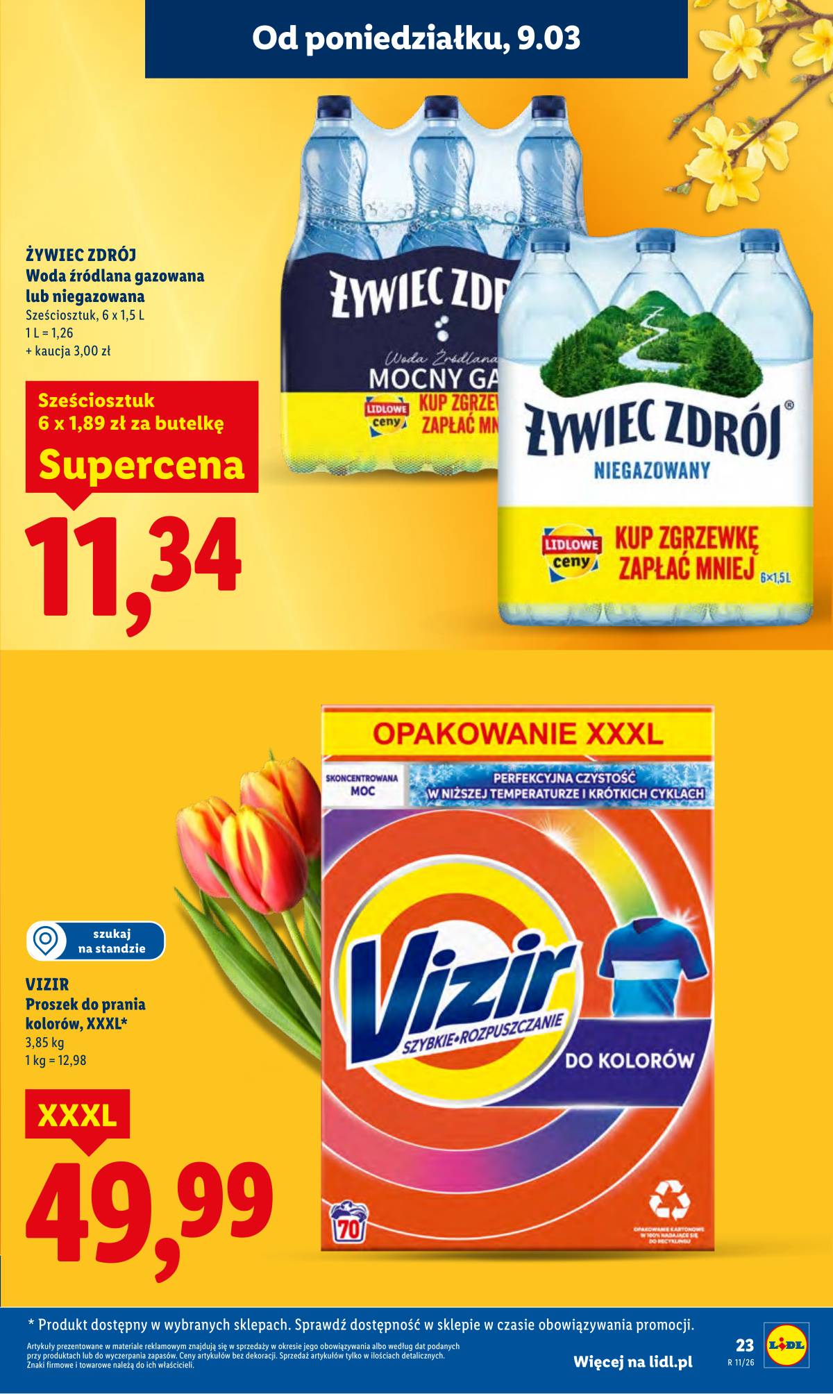Lidl Lenkija - Oferta ważna od 9.03 do 11.03 23 puslapis
