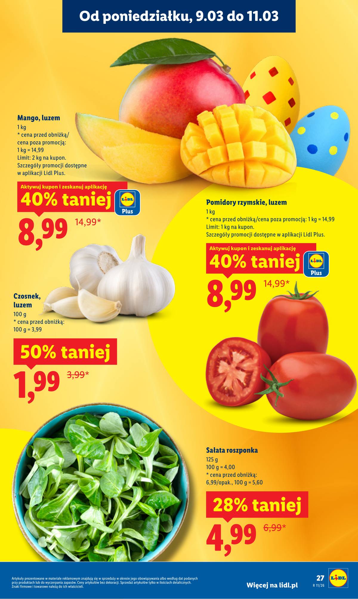 Lidl Lenkija - Oferta ważna od 9.03 do 11.03 27 puslapis
