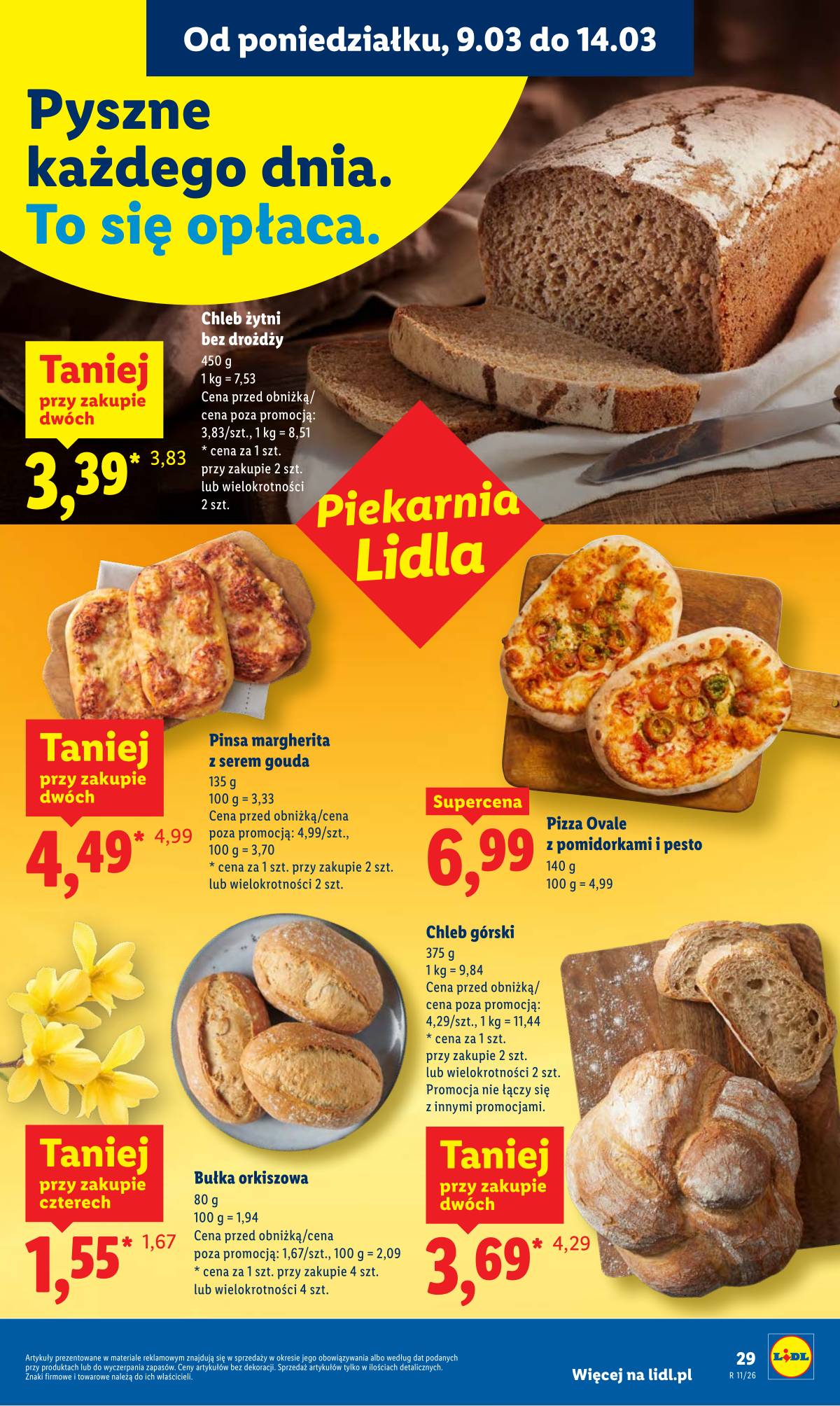 Lidl Lenkija - Oferta ważna od 9.03 do 11.03 29 puslapis
