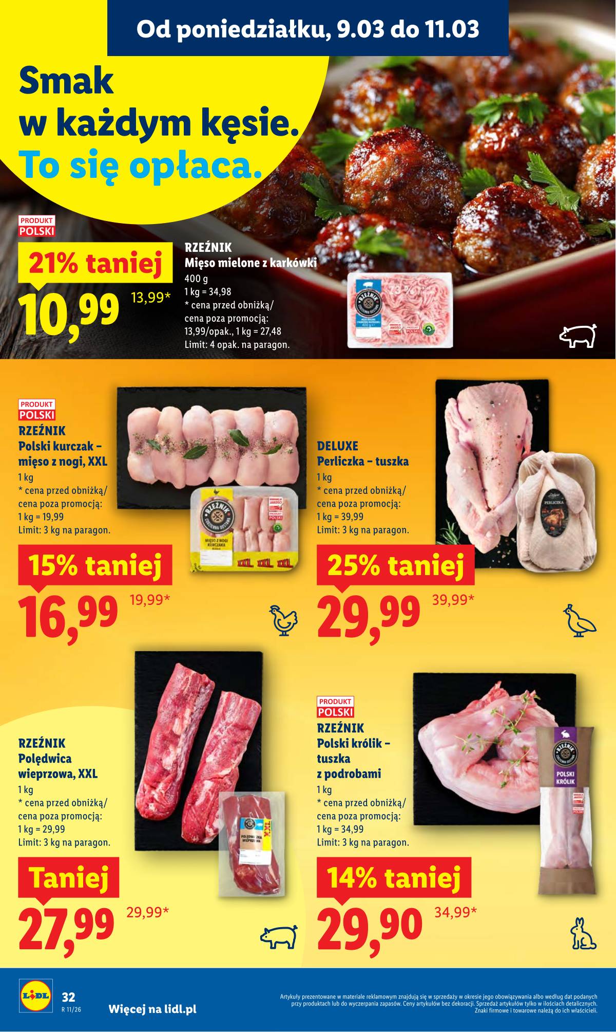 Lidl Lenkija - Oferta ważna od 9.03 do 11.03 32 puslapis