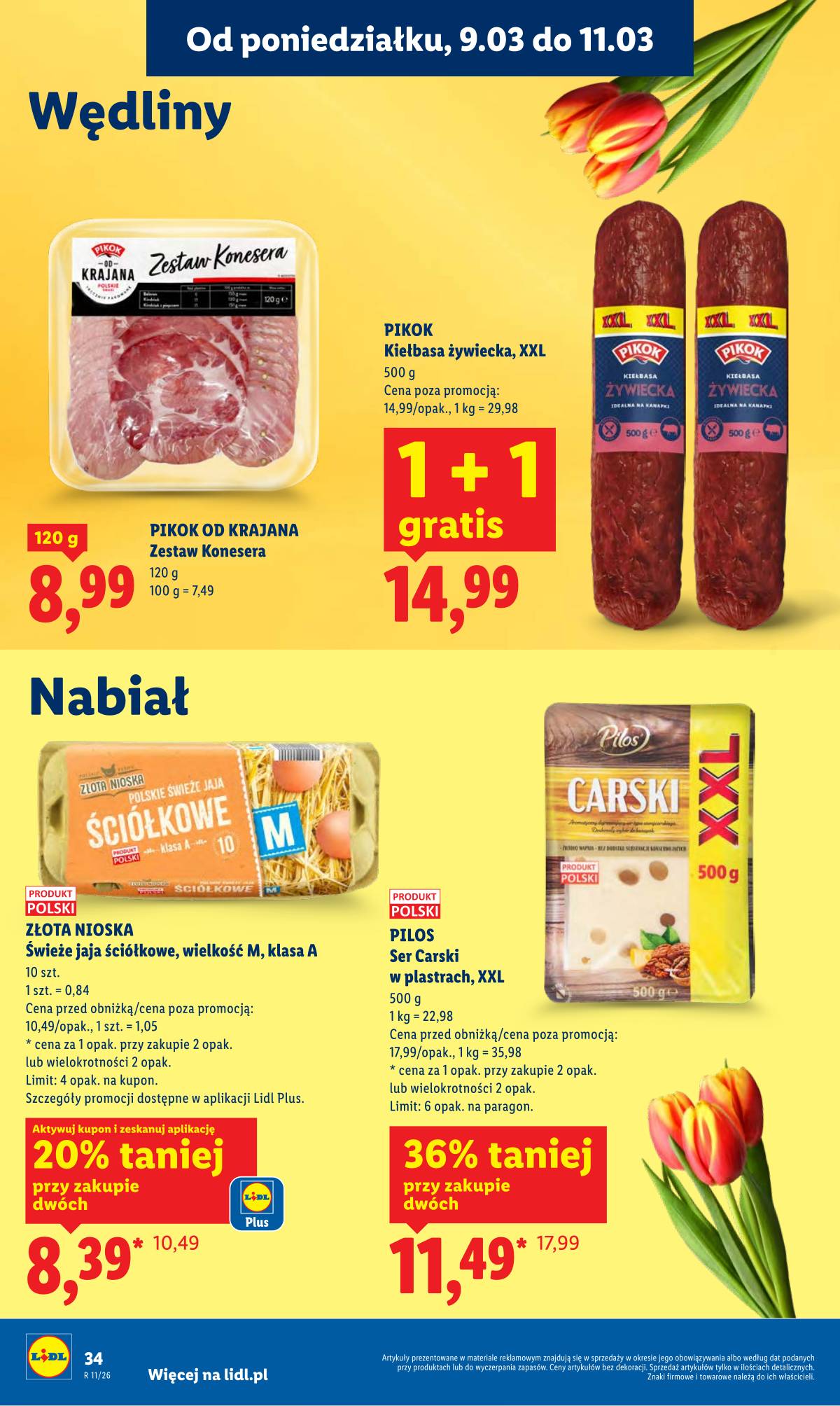 Lidl Lenkija - Oferta ważna od 9.03 do 11.03 34 puslapis
