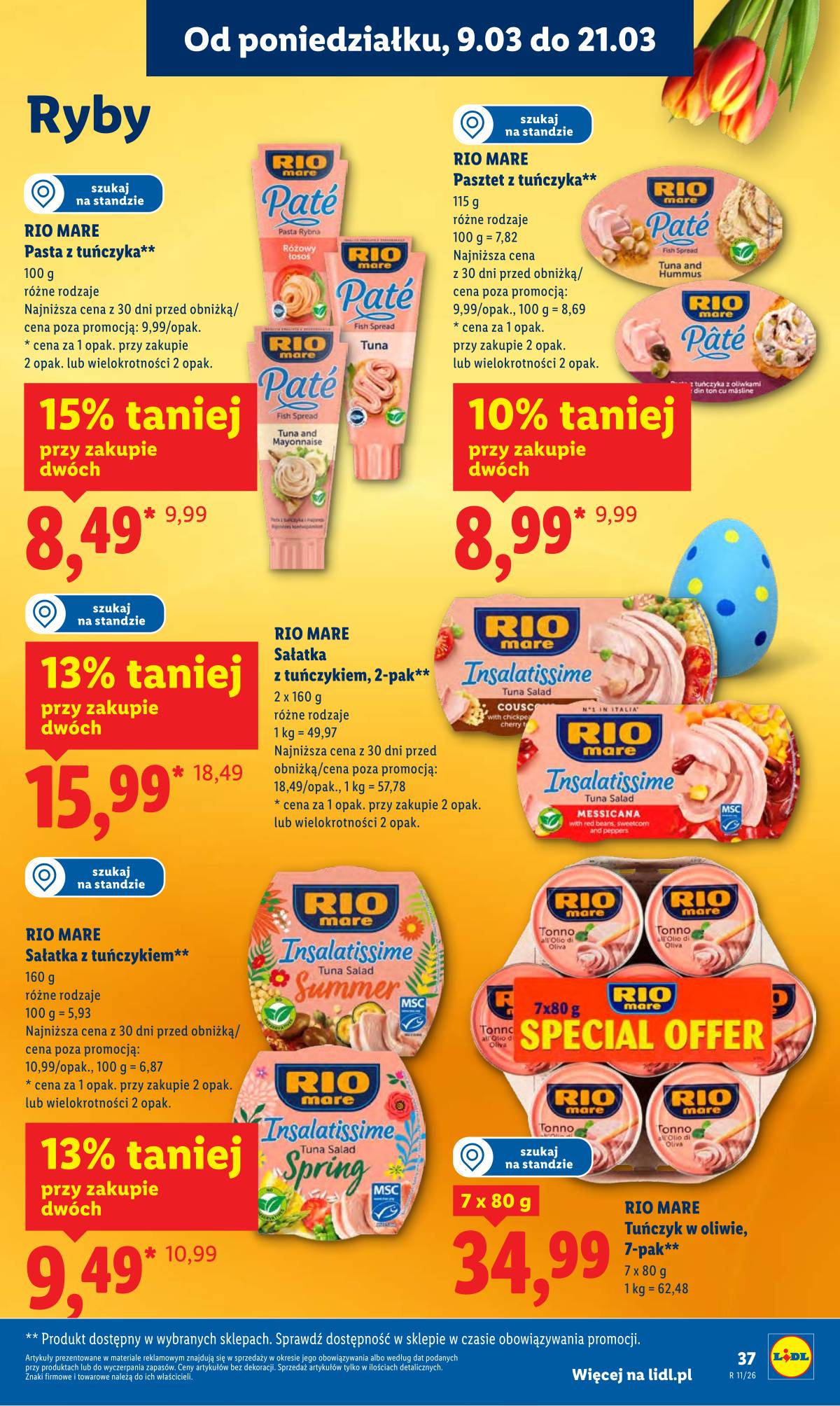 Lidl Lenkija - Oferta ważna od 9.03 do 11.03 37 puslapis