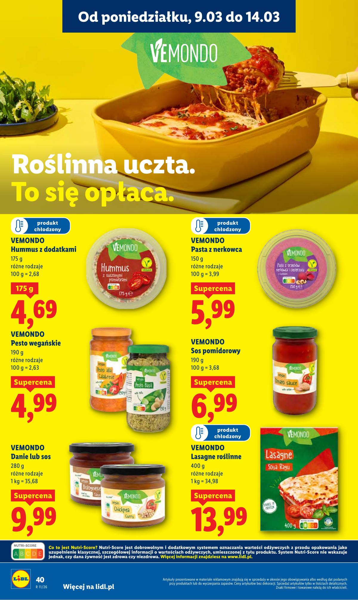 Lidl Lenkija - Oferta ważna od 9.03 do 11.03 40 puslapis
