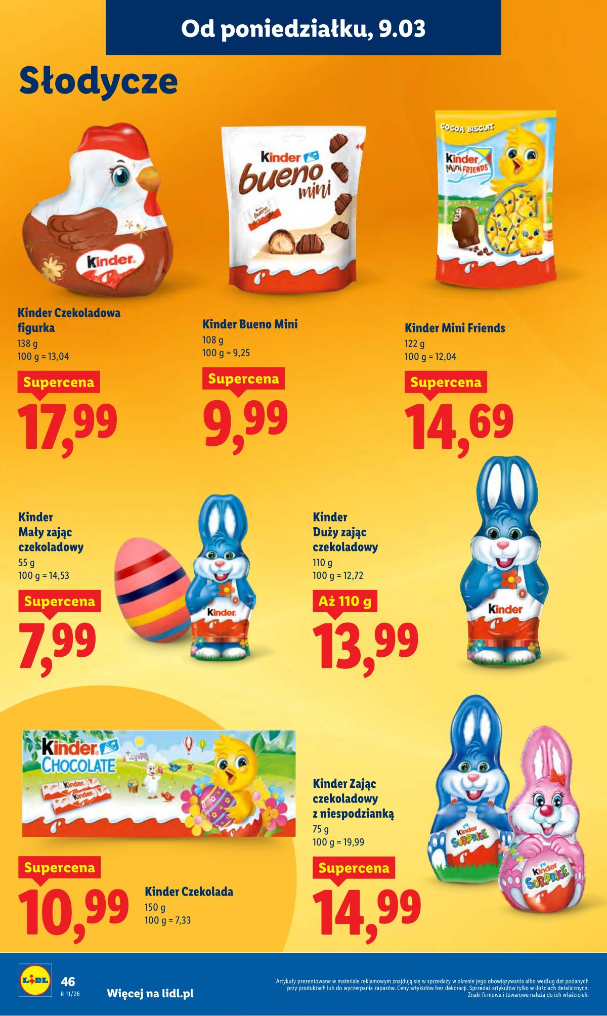 Lidl Lenkija - Oferta ważna od 9.03 do 11.03 46 puslapis