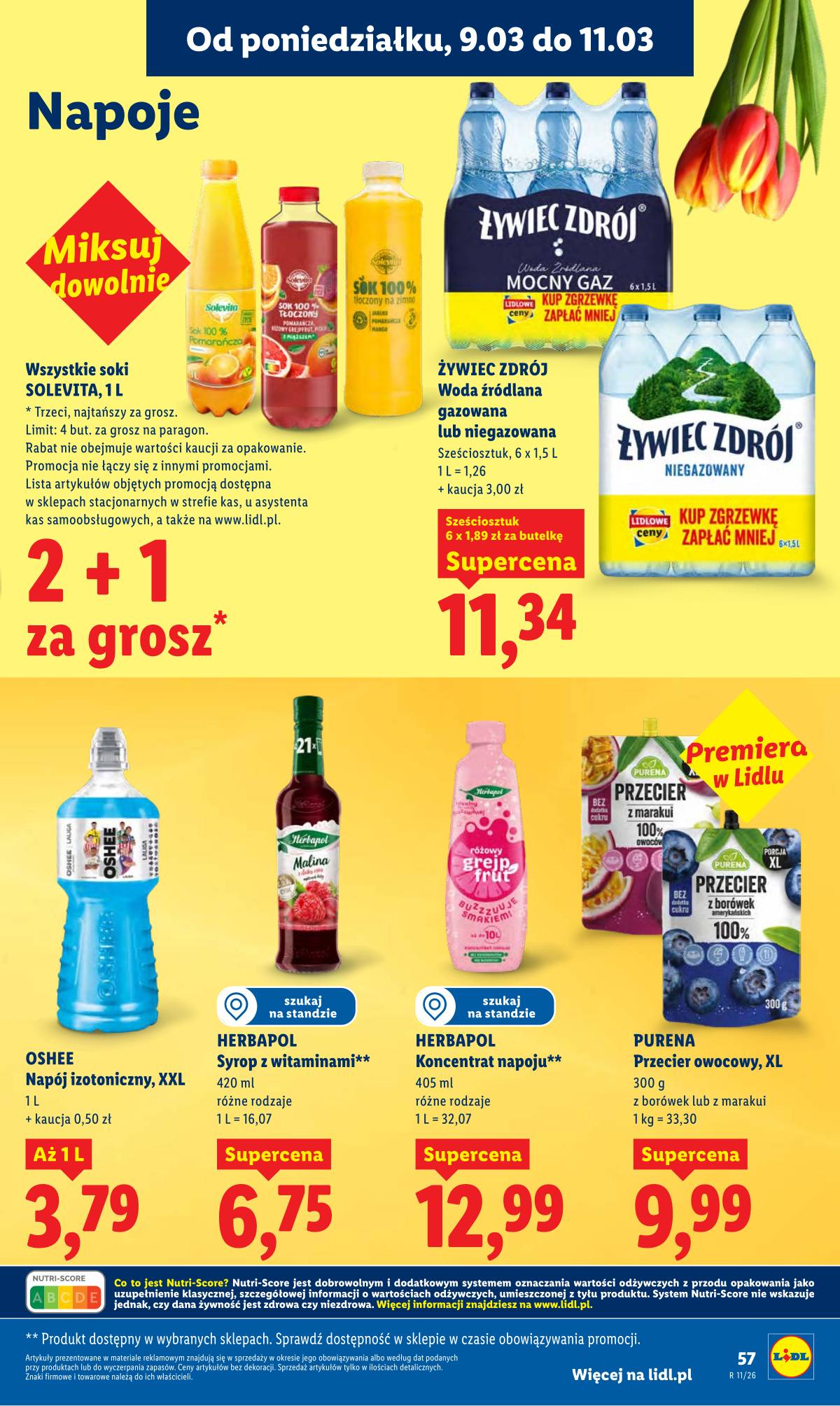 Lidl Lenkija - Oferta ważna od 9.03 do 11.03 57 puslapis