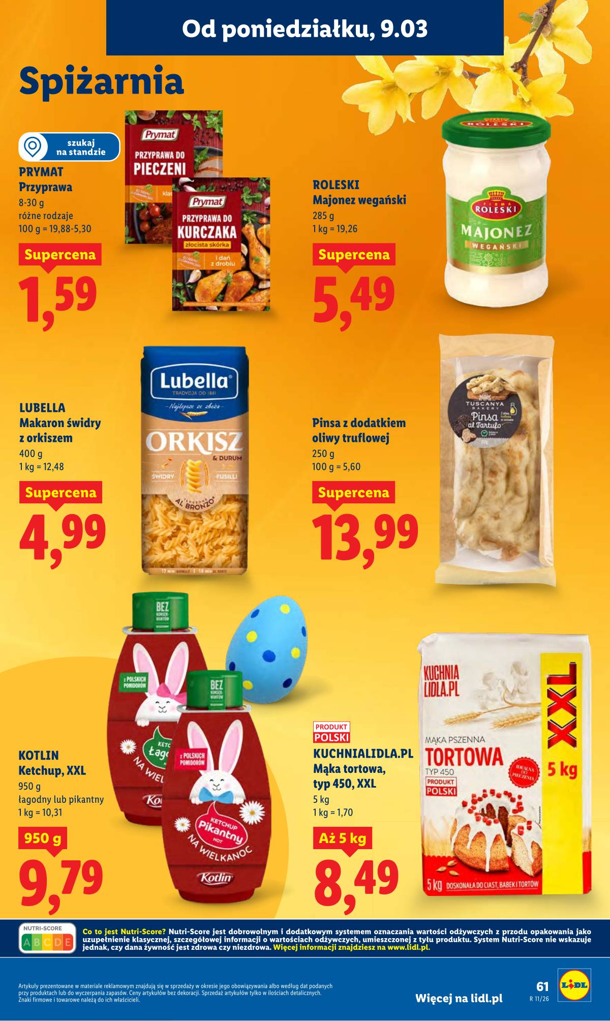 Lidl Lenkija - Oferta ważna od 9.03 do 11.03 61 puslapis