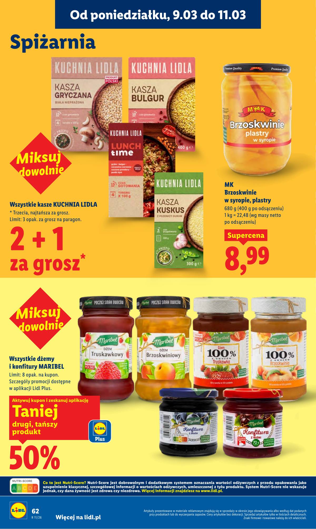 Lidl Lenkija - Oferta ważna od 9.03 do 11.03 62 puslapis