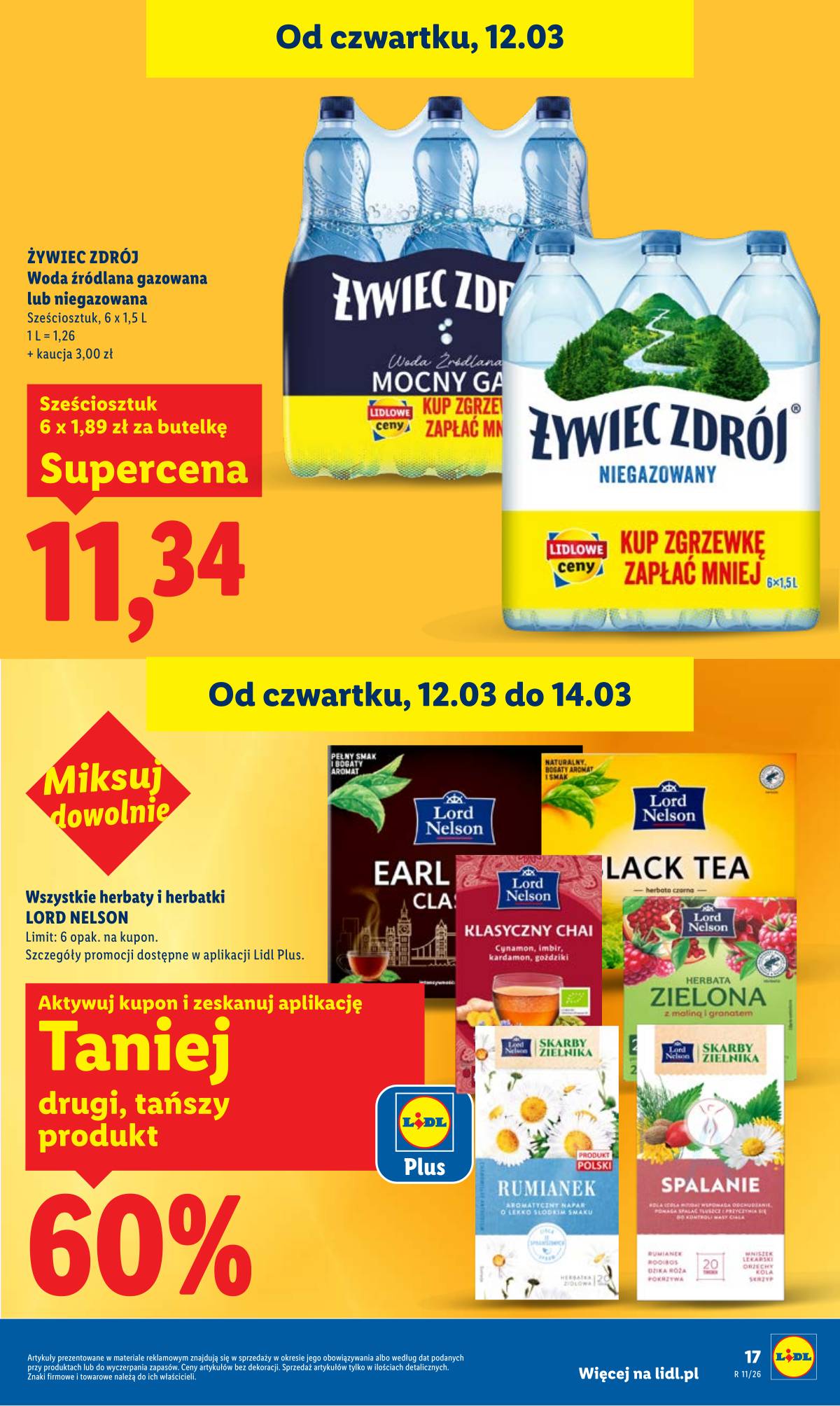 Lidl Lenkija - OFERTA WAŻNA OD 12.03 DO 14.03 17 puslapis