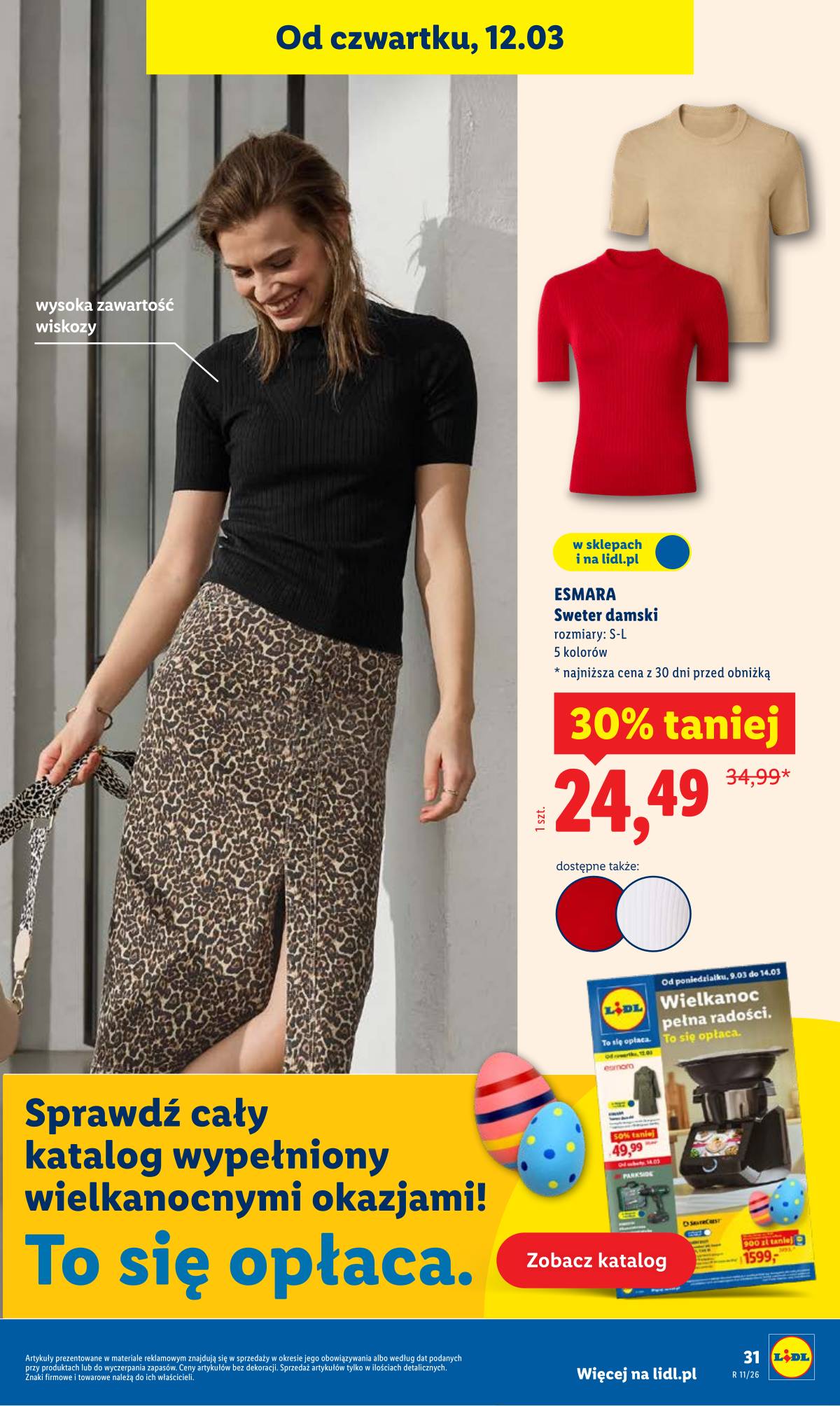 Lidl Lenkija - OFERTA WAŻNA OD 12.03 DO 14.03 33 puslapis