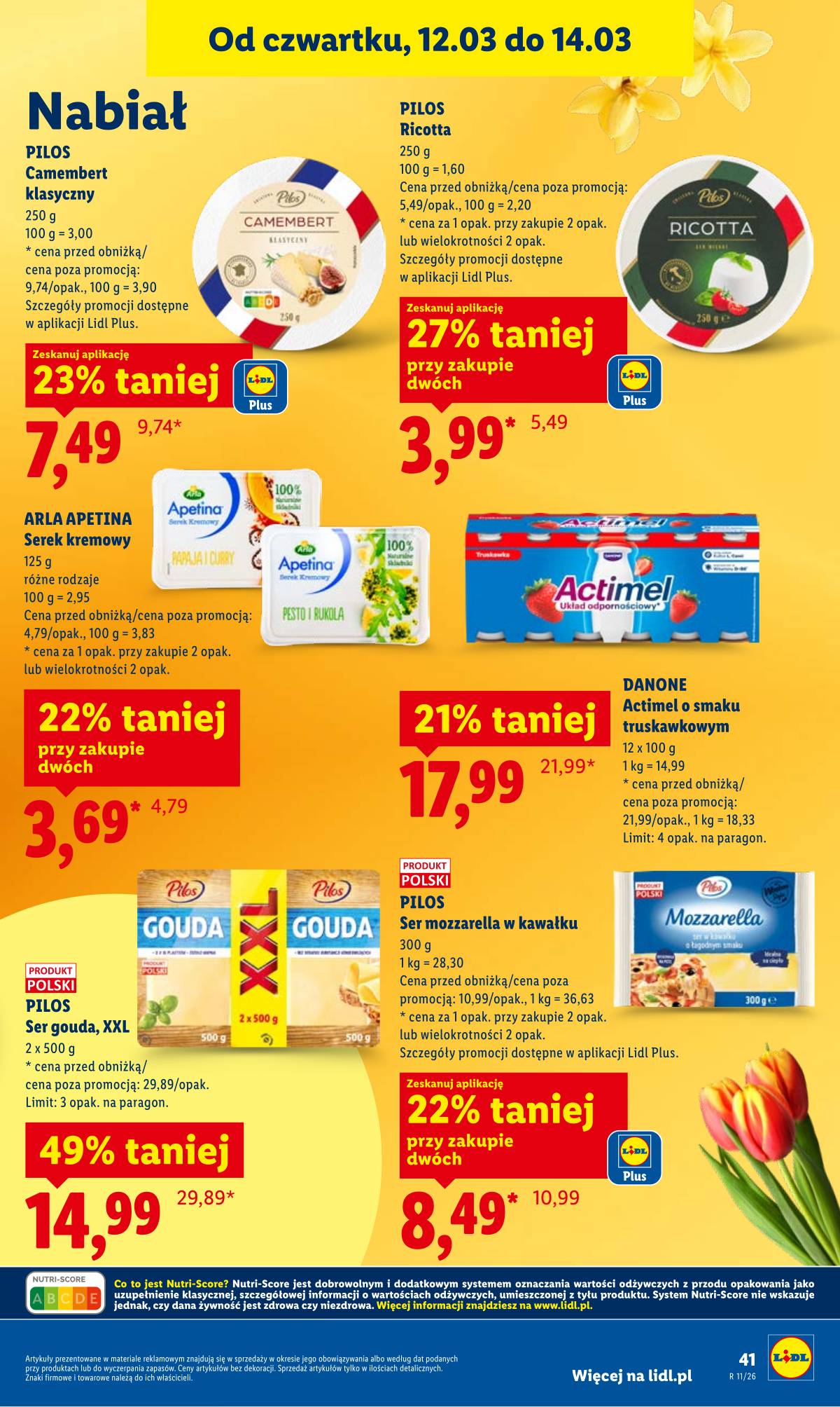 Lidl Lenkija - OFERTA WAŻNA OD 12.03 DO 14.03 43 puslapis