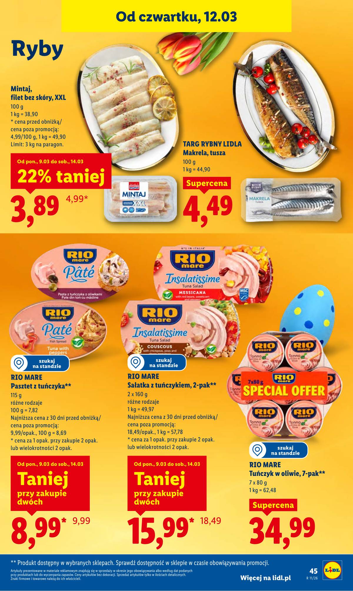 Lidl Lenkija - OFERTA WAŻNA OD 12.03 DO 14.03 47 puslapis
