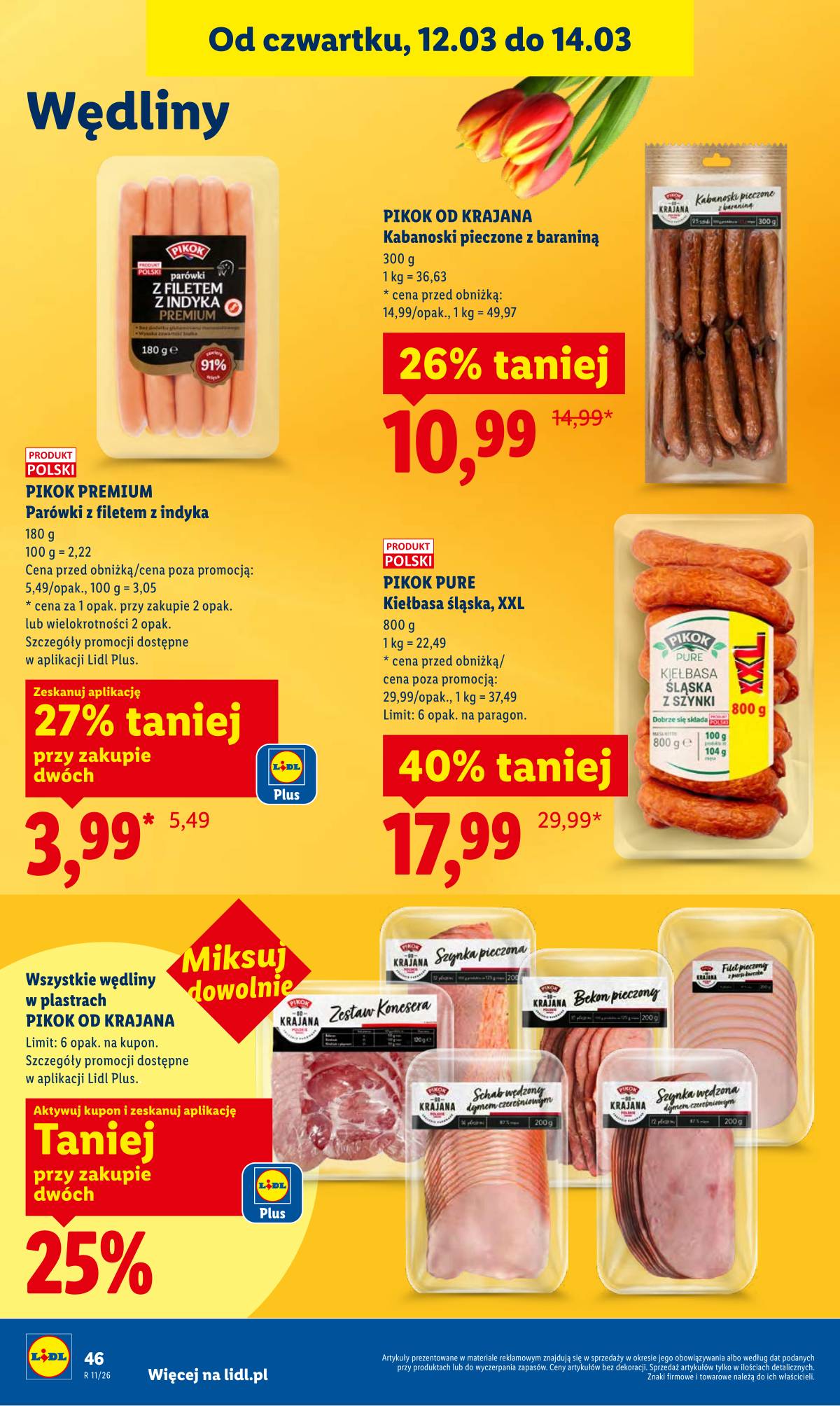 Lidl Lenkija - OFERTA WAŻNA OD 12.03 DO 14.03 48 puslapis