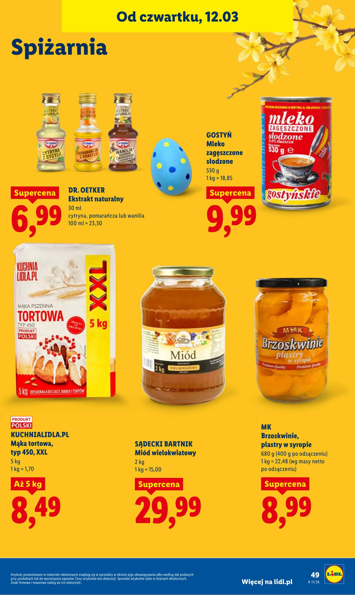 Lidl Lenkija - OFERTA WAŻNA OD 12.03 DO 14.03 51 puslapis