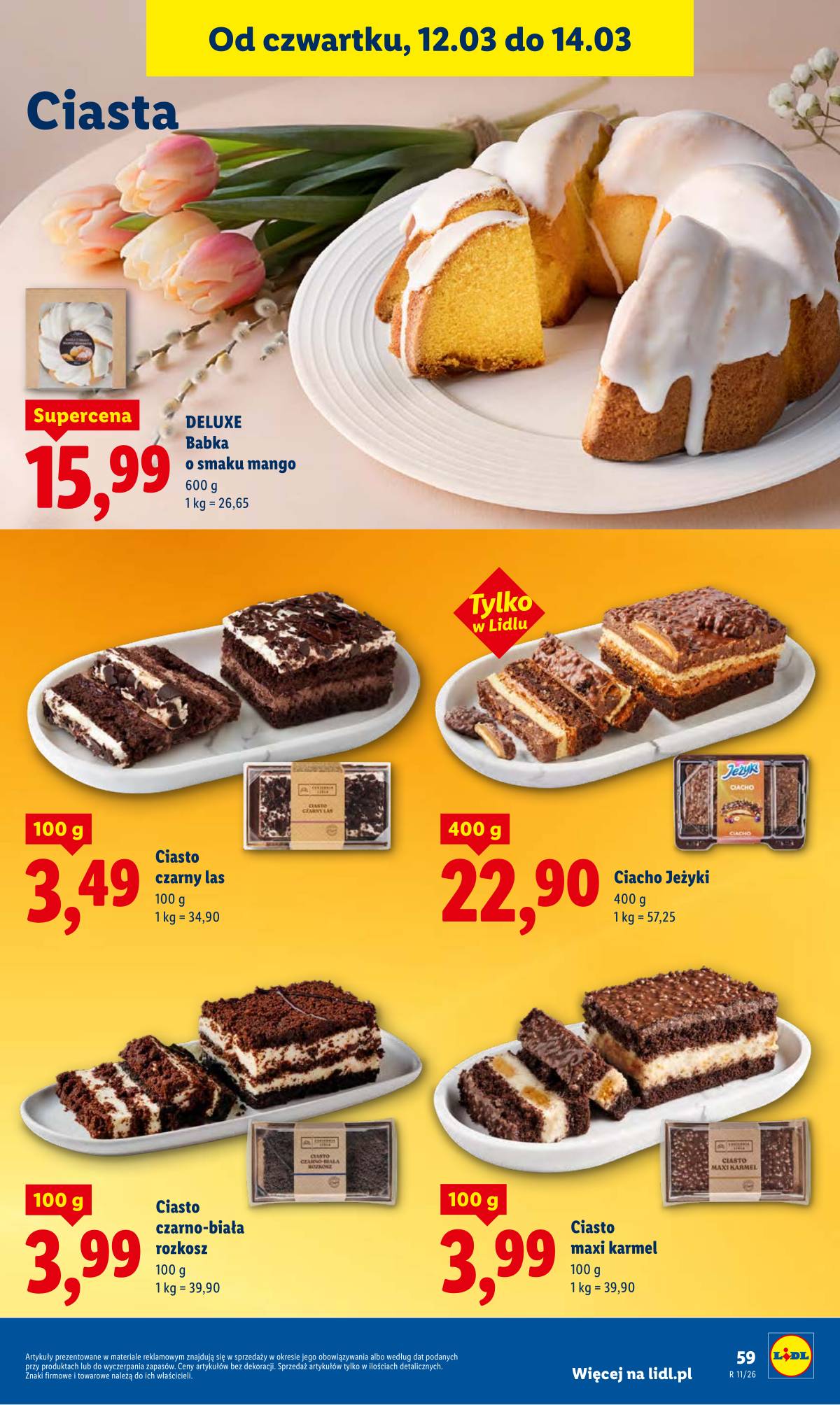 Lidl Lenkija - OFERTA WAŻNA OD 12.03 DO 14.03 61 puslapis