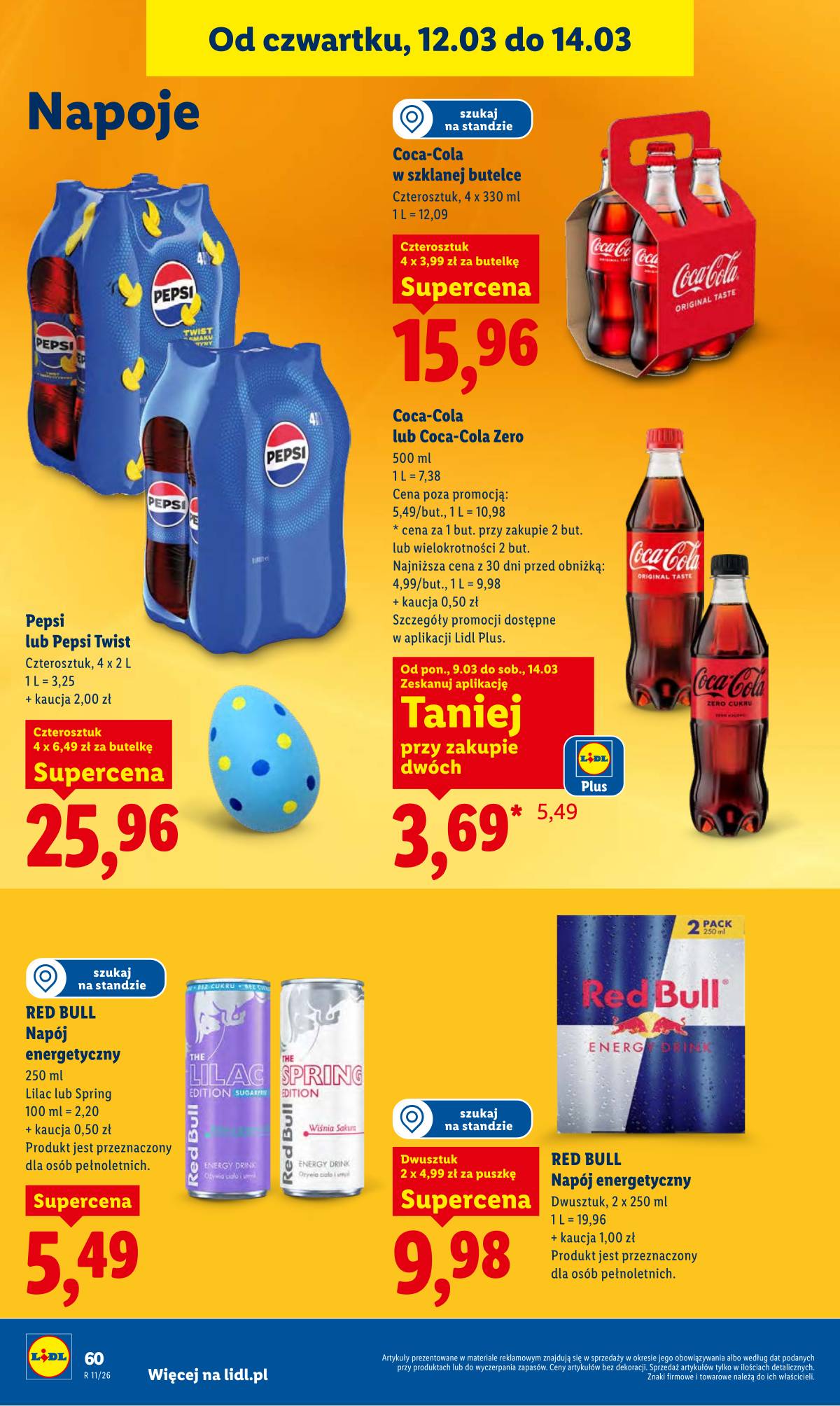 Lidl Lenkija - OFERTA WAŻNA OD 12.03 DO 14.03 62 puslapis