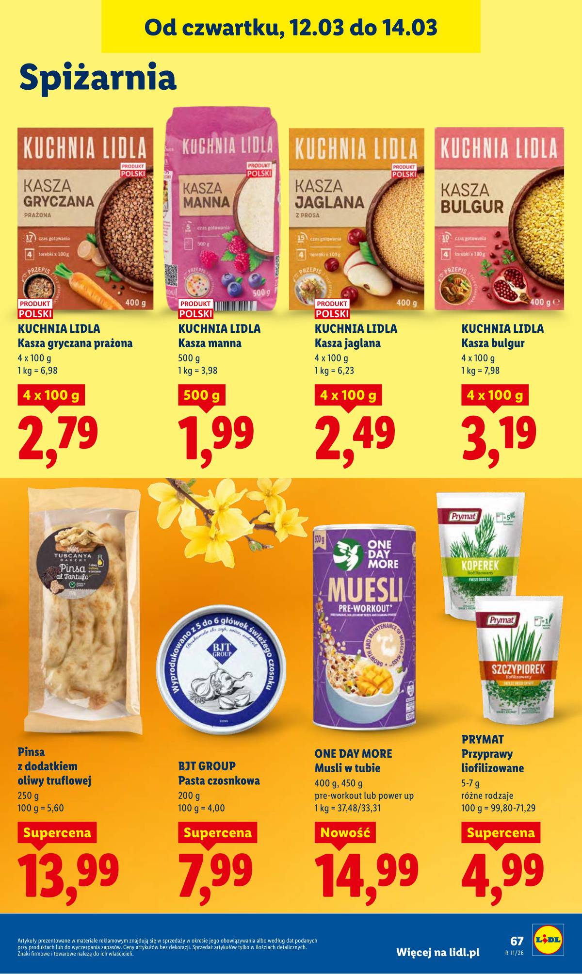 Lidl Lenkija - OFERTA WAŻNA OD 12.03 DO 14.03 69 puslapis