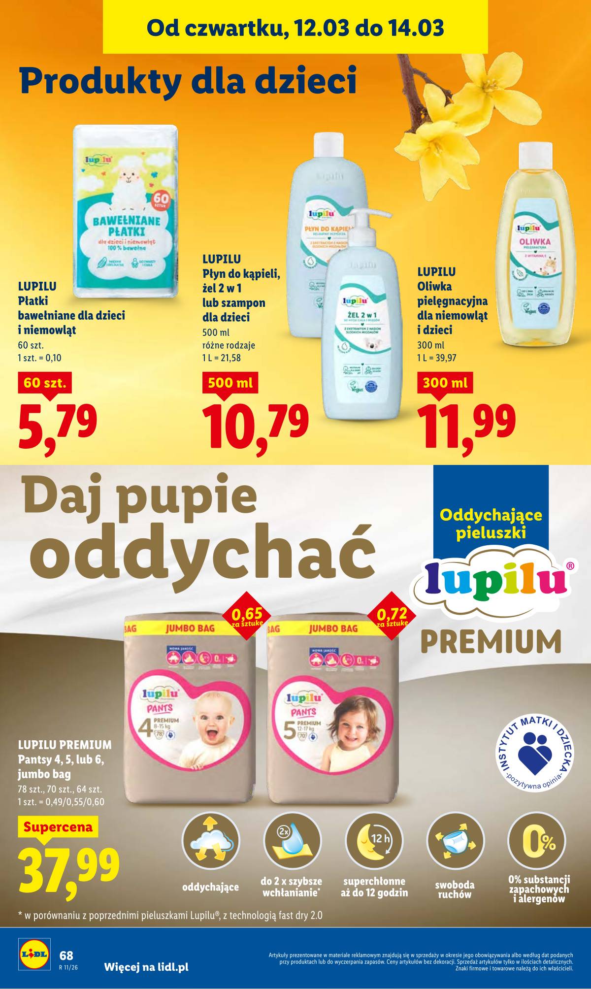 Lidl Lenkija - OFERTA WAŻNA OD 12.03 DO 14.03 70 puslapis