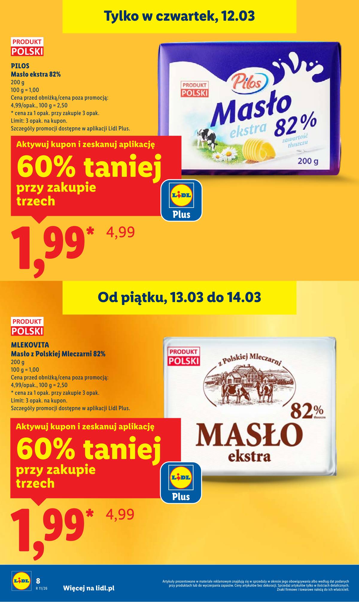 Lidl Lenkija - OFERTA WAŻNA OD 12.03 DO 14.03 8 puslapis