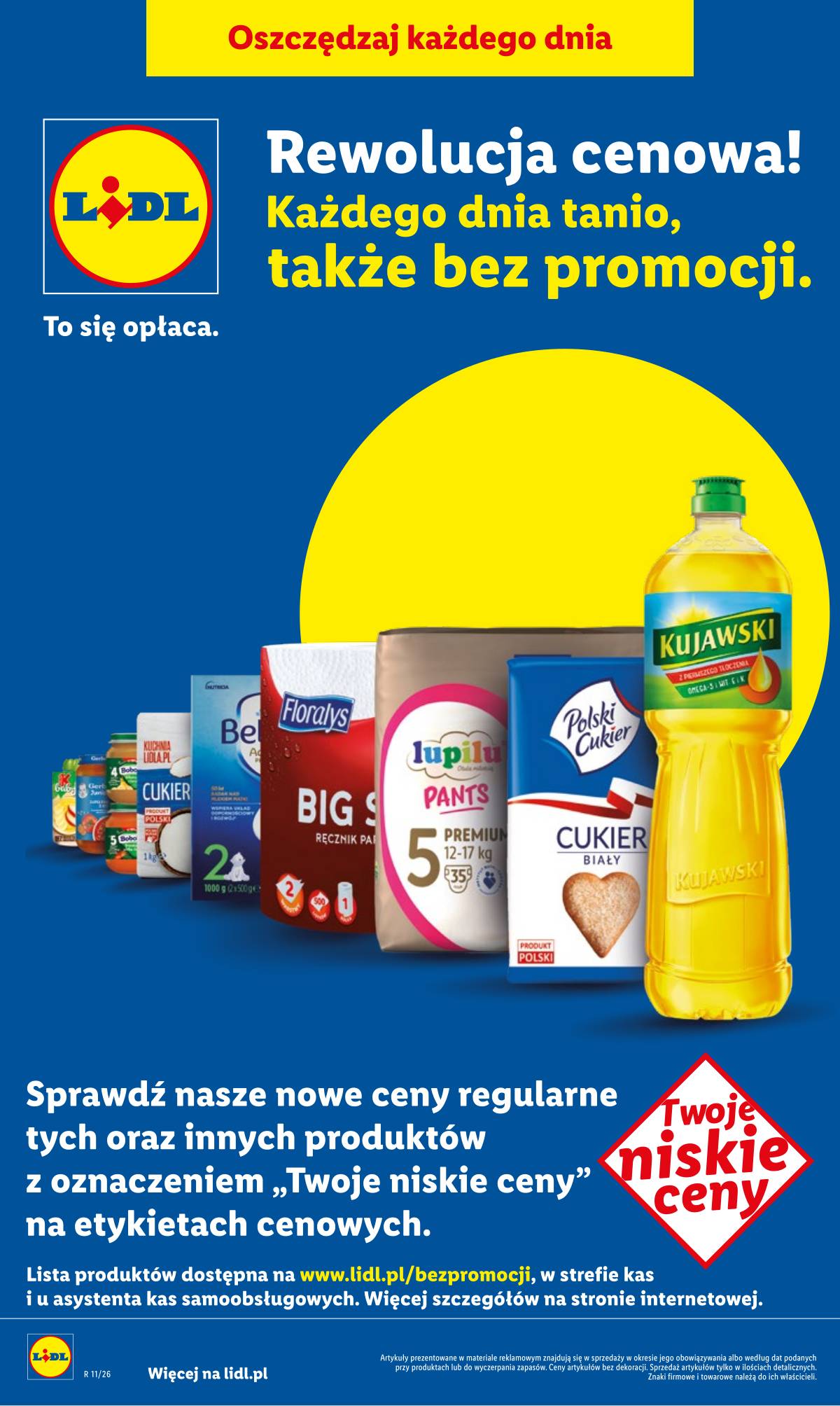 Lidl Lenkija - Rewolucja cenowa! 1 puslapis