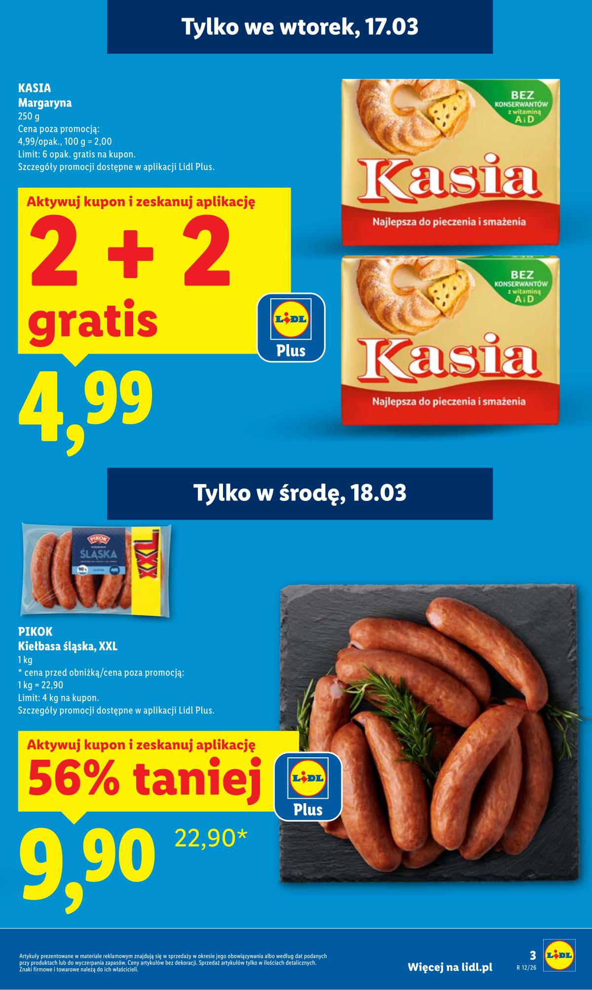Lidl Lenkija - Gazetka ważna od 16.03 do 18.03 3 puslapis