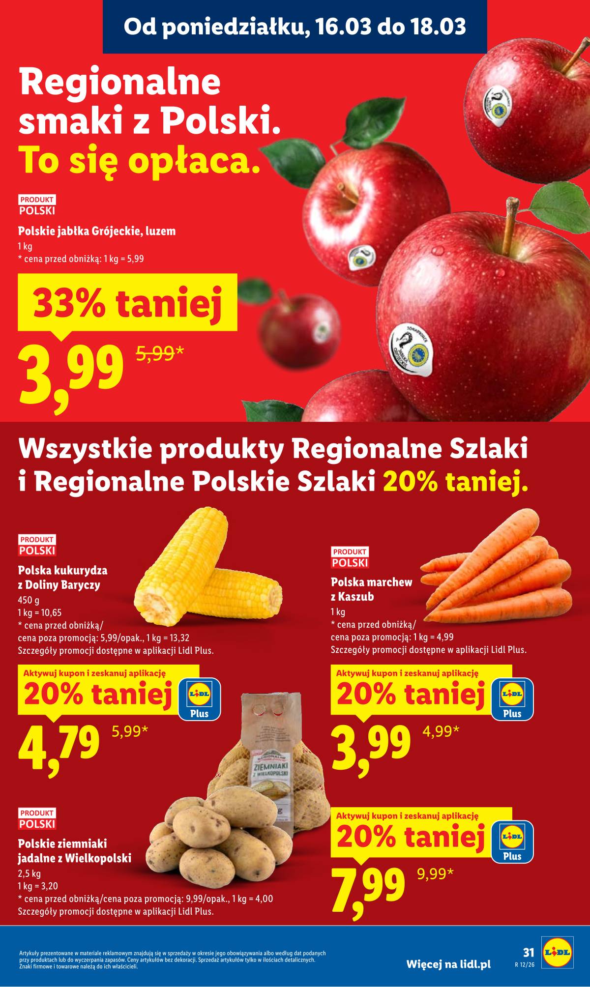 Lidl Lenkija - Gazetka ważna od 16.03 do 18.03 33 puslapis