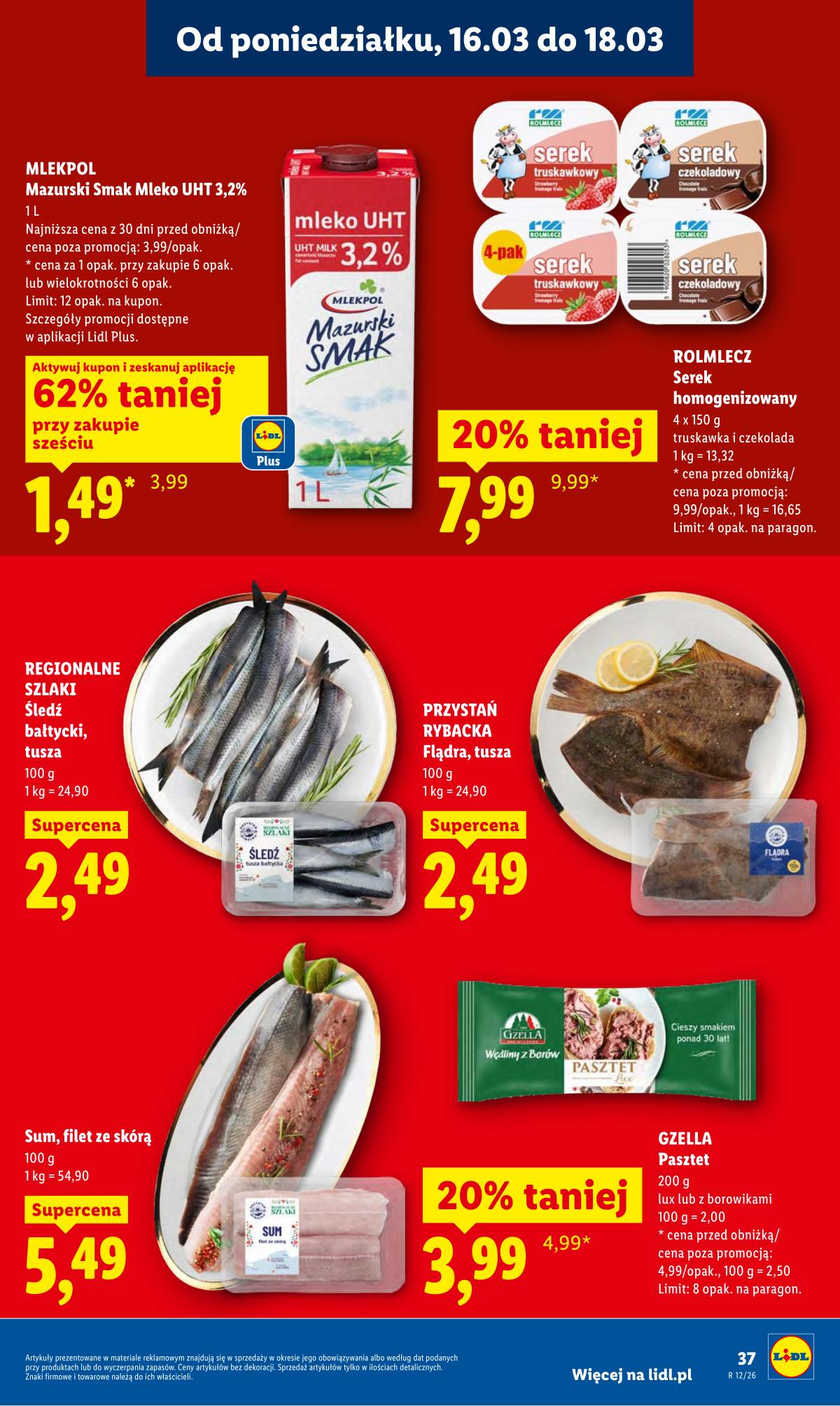 Lidl Lenkija - Gazetka ważna od 16.03 do 18.03 39 puslapis