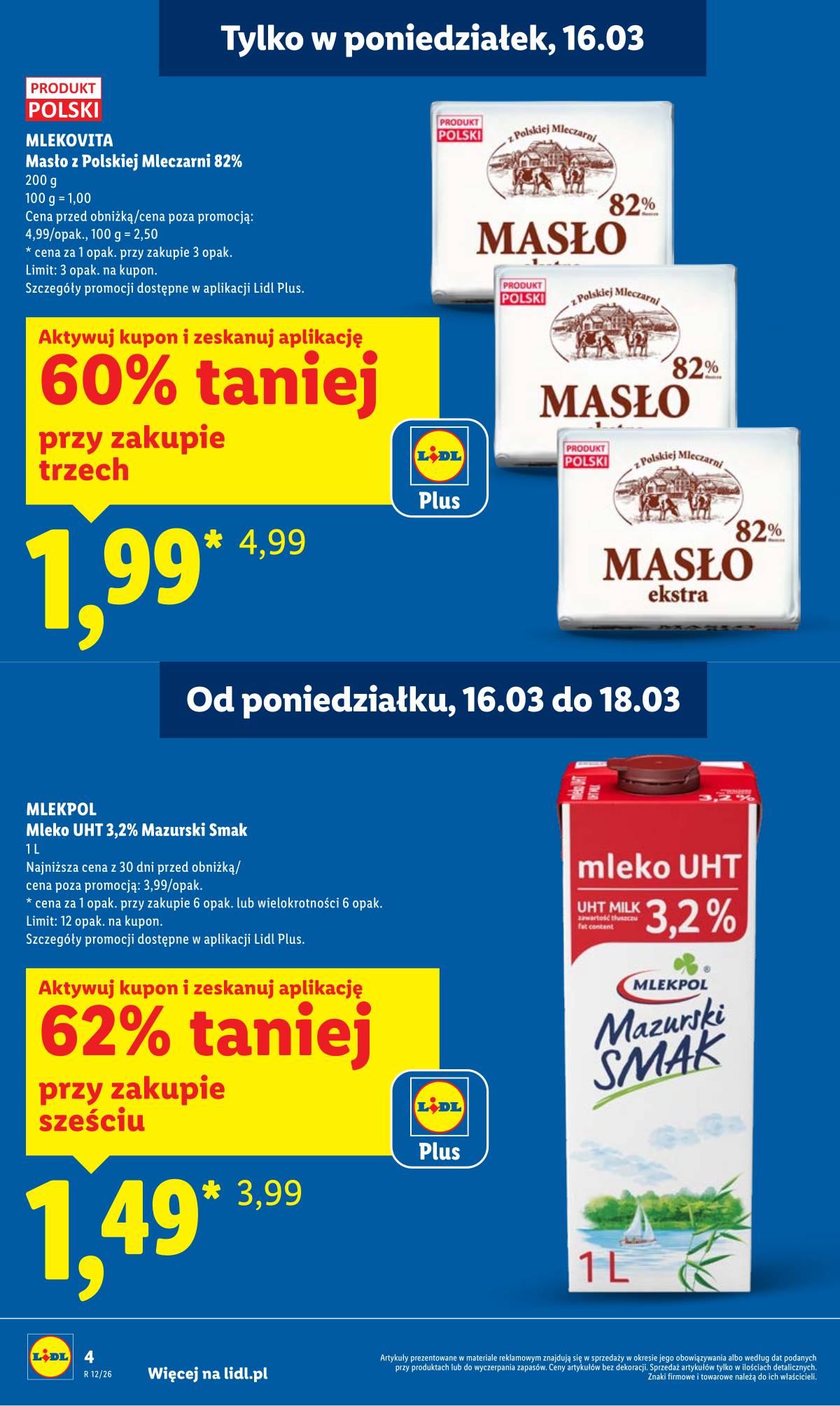 Lidl Lenkija - Gazetka ważna od 16.03 do 18.03 4 puslapis