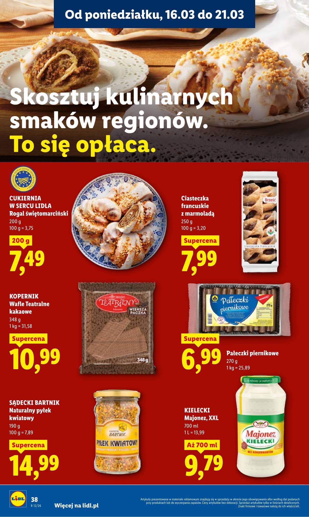 Lidl Lenkija - Gazetka ważna od 16.03 do 18.03 40 puslapis