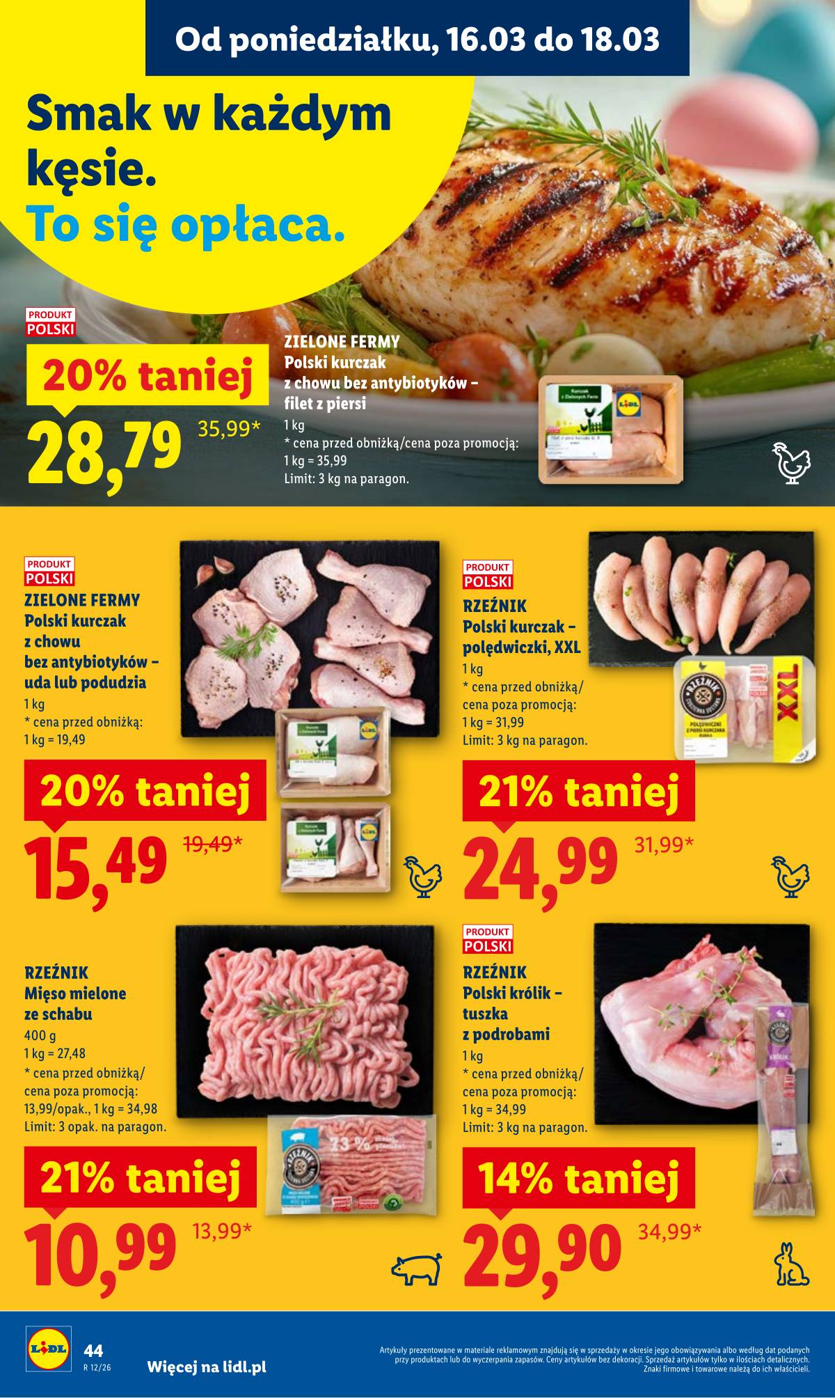 Lidl Lenkija - Gazetka ważna od 16.03 do 18.03 46 puslapis