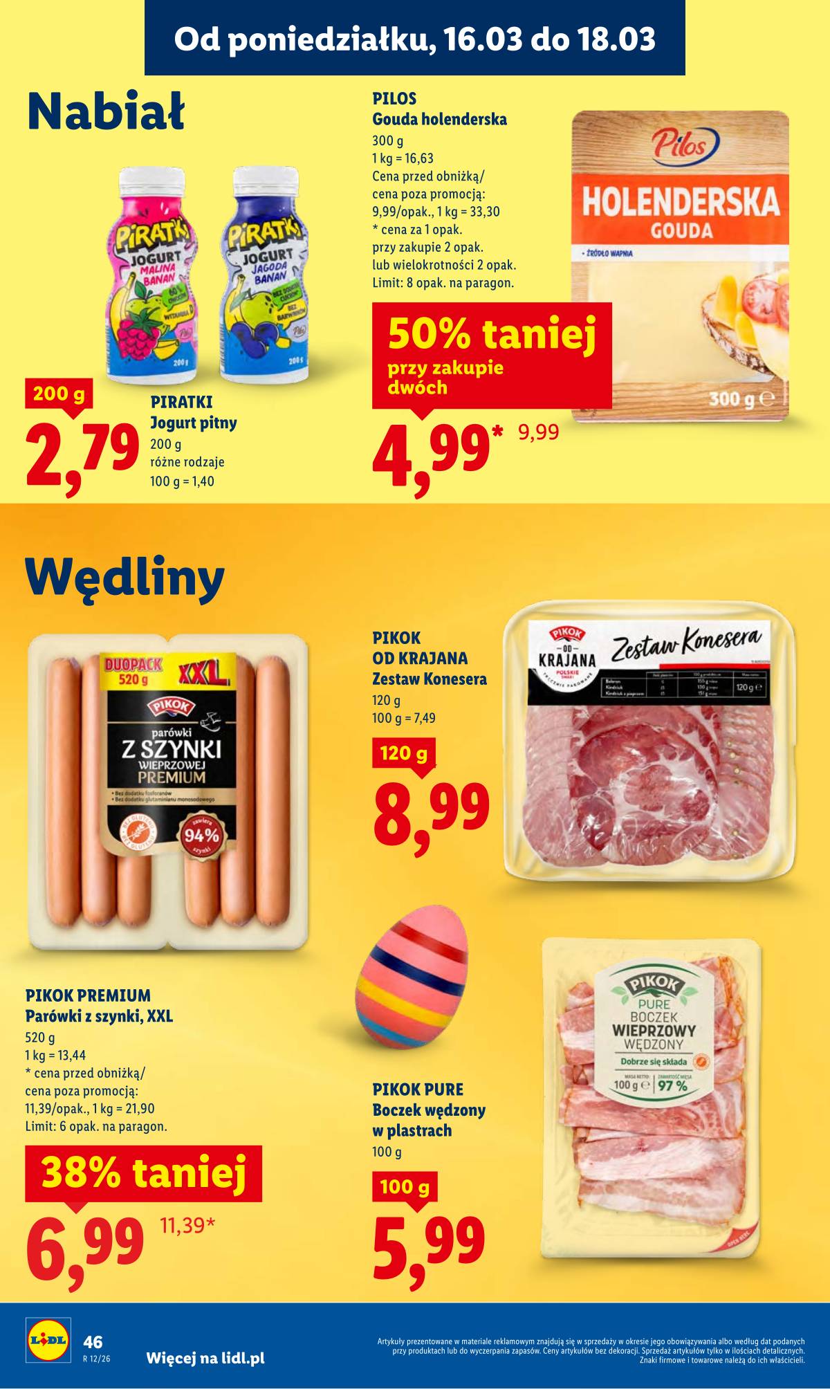 Lidl Lenkija - Gazetka ważna od 16.03 do 18.03 48 puslapis