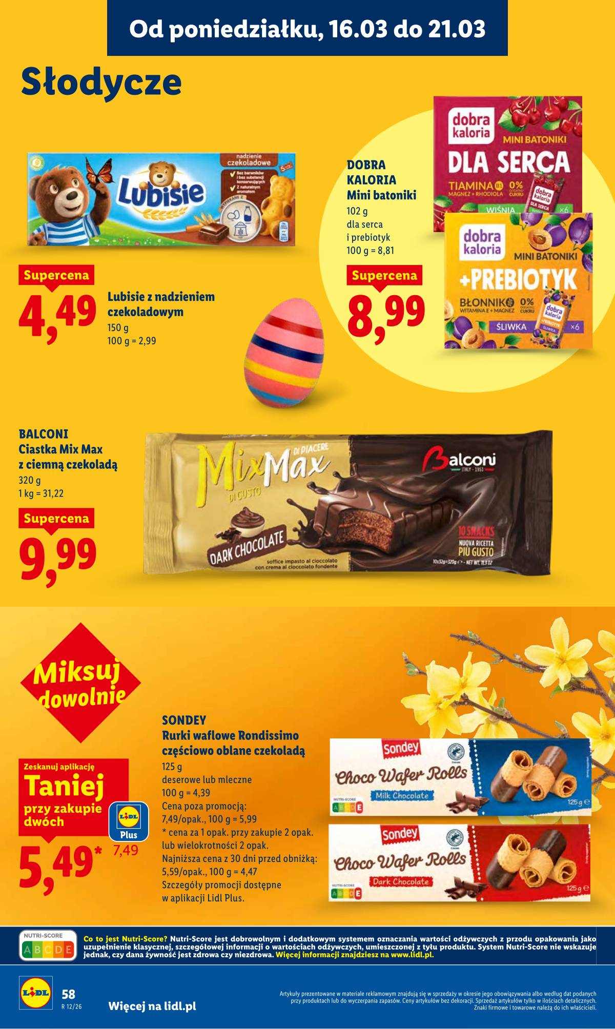 Lidl Lenkija - Gazetka ważna od 16.03 do 18.03 60 puslapis